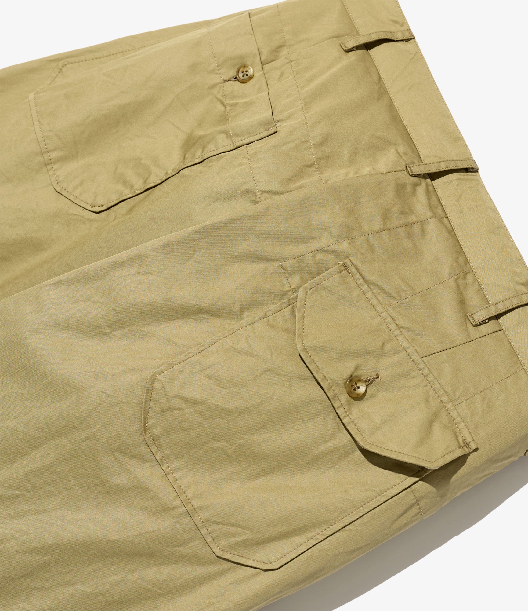 Carlyle Pant - Khaki Cotton French Twill