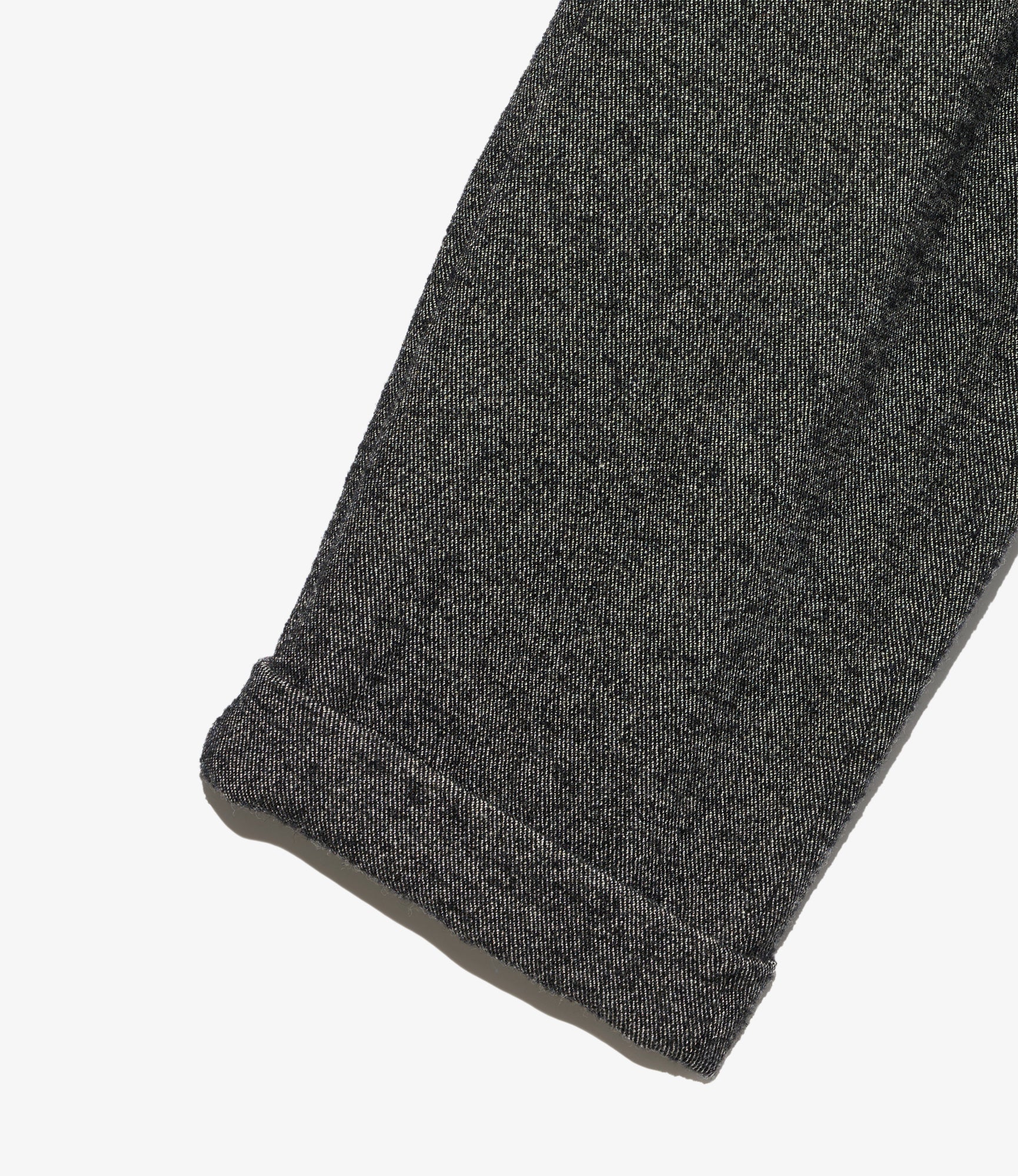 Carlyle Pant - Charcoal Wool Poly Shaggy Twill
