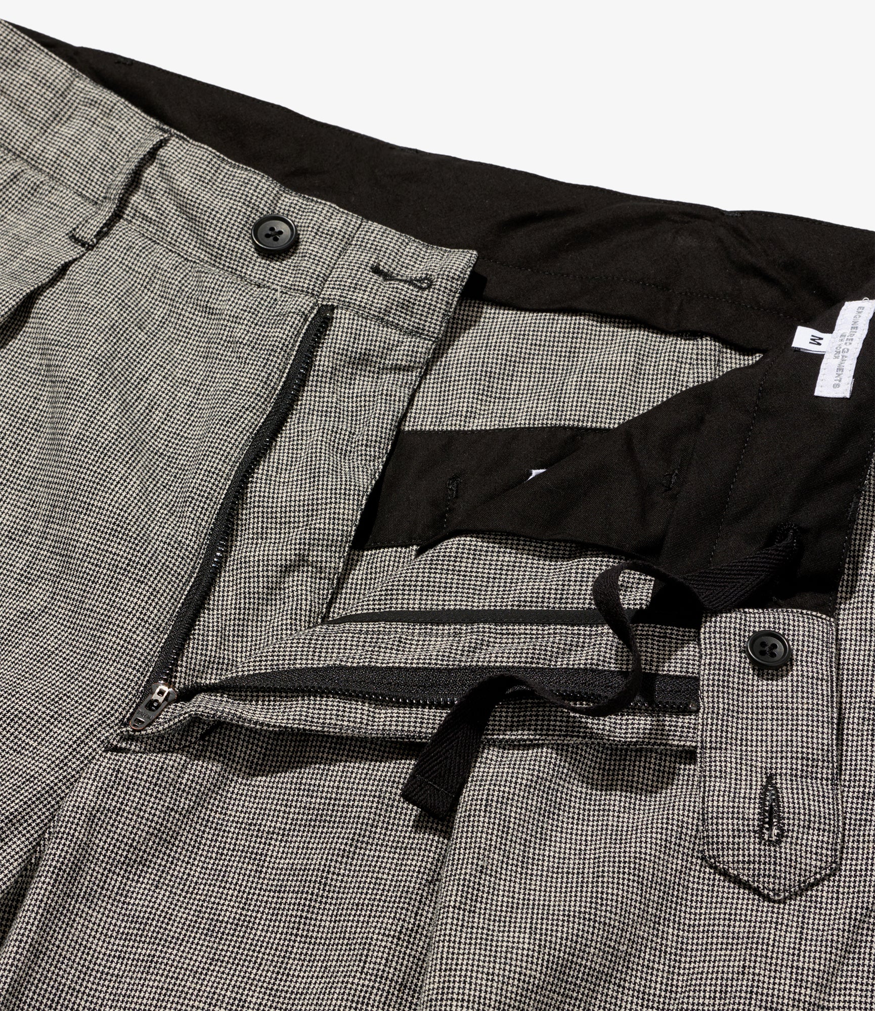 Carlyle Pant - Black/Grey CL Houndstooth