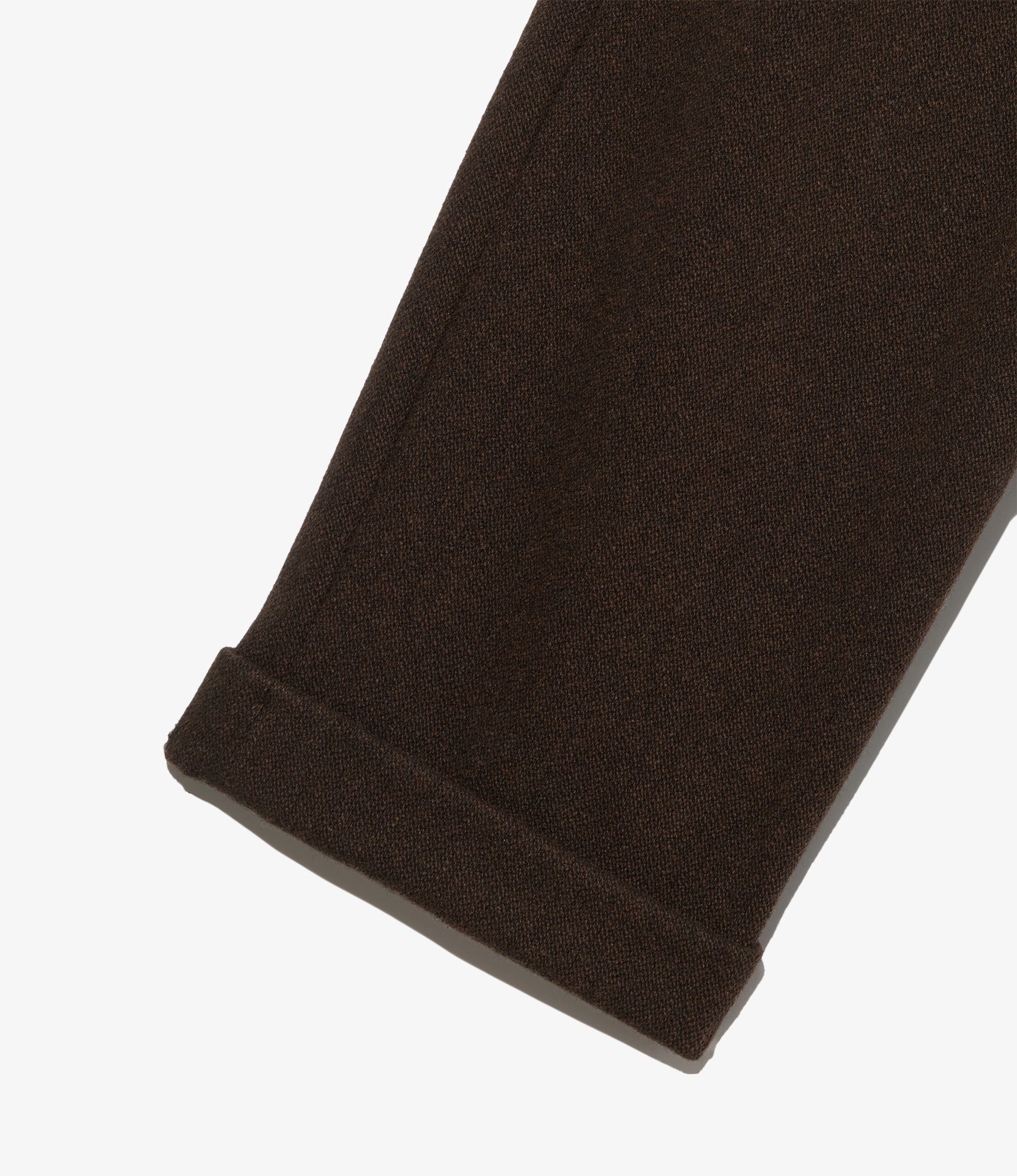 Carlyle Pant - Dk. Brown Wool Poly Heavy Tweed