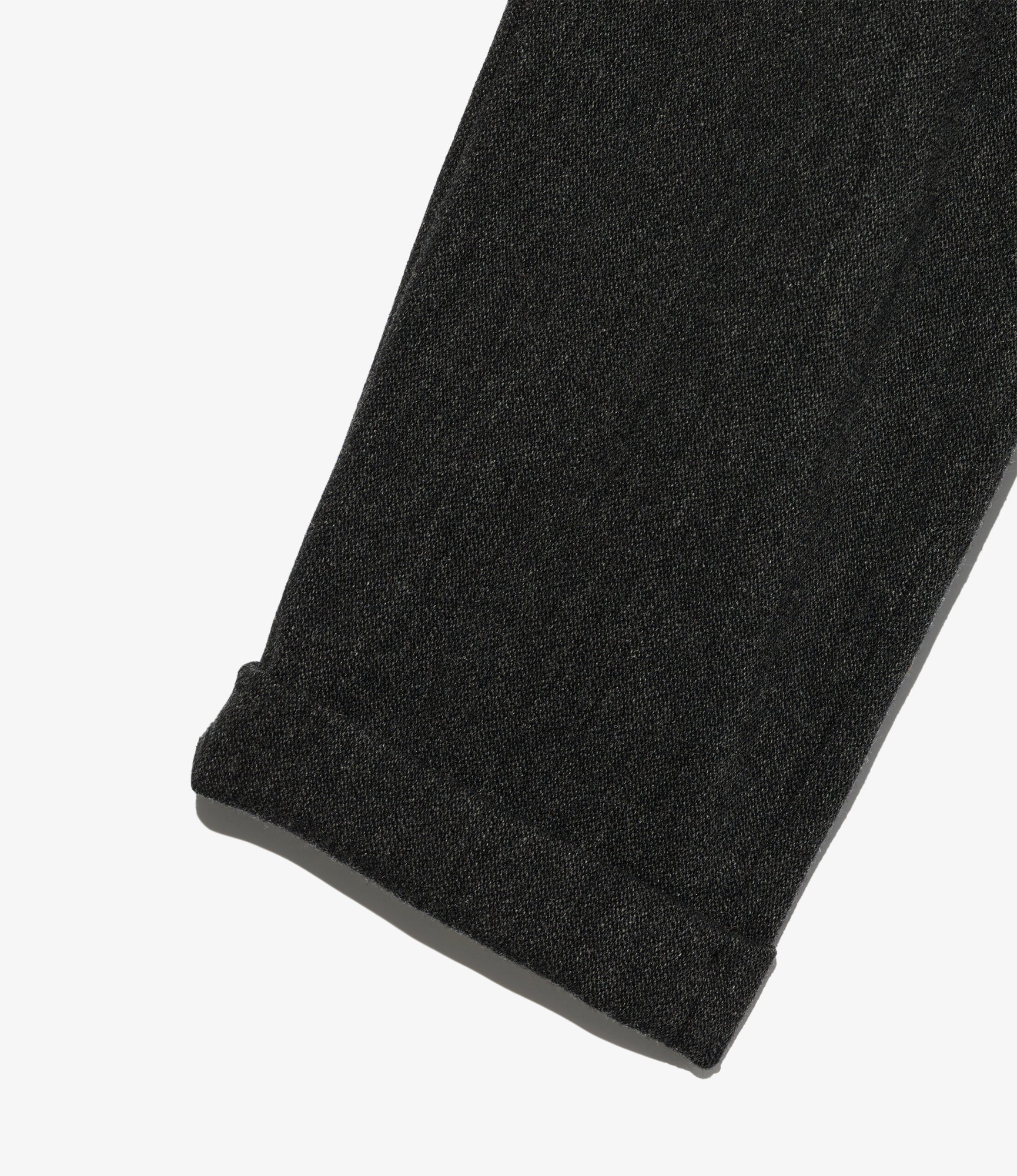 Carlyle Pant - Charcoal Wool Poly Heavy Tweed