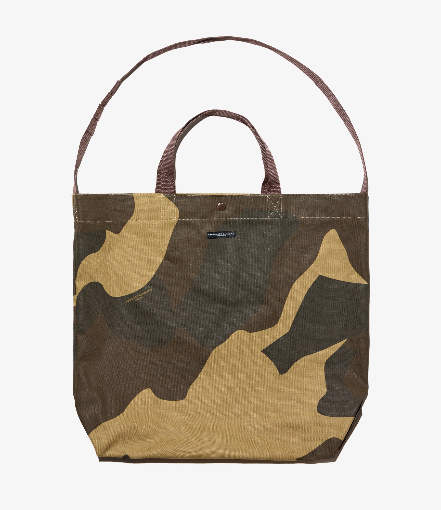 Carry All Tote - Brown Mammoth Duck Camo Canvas