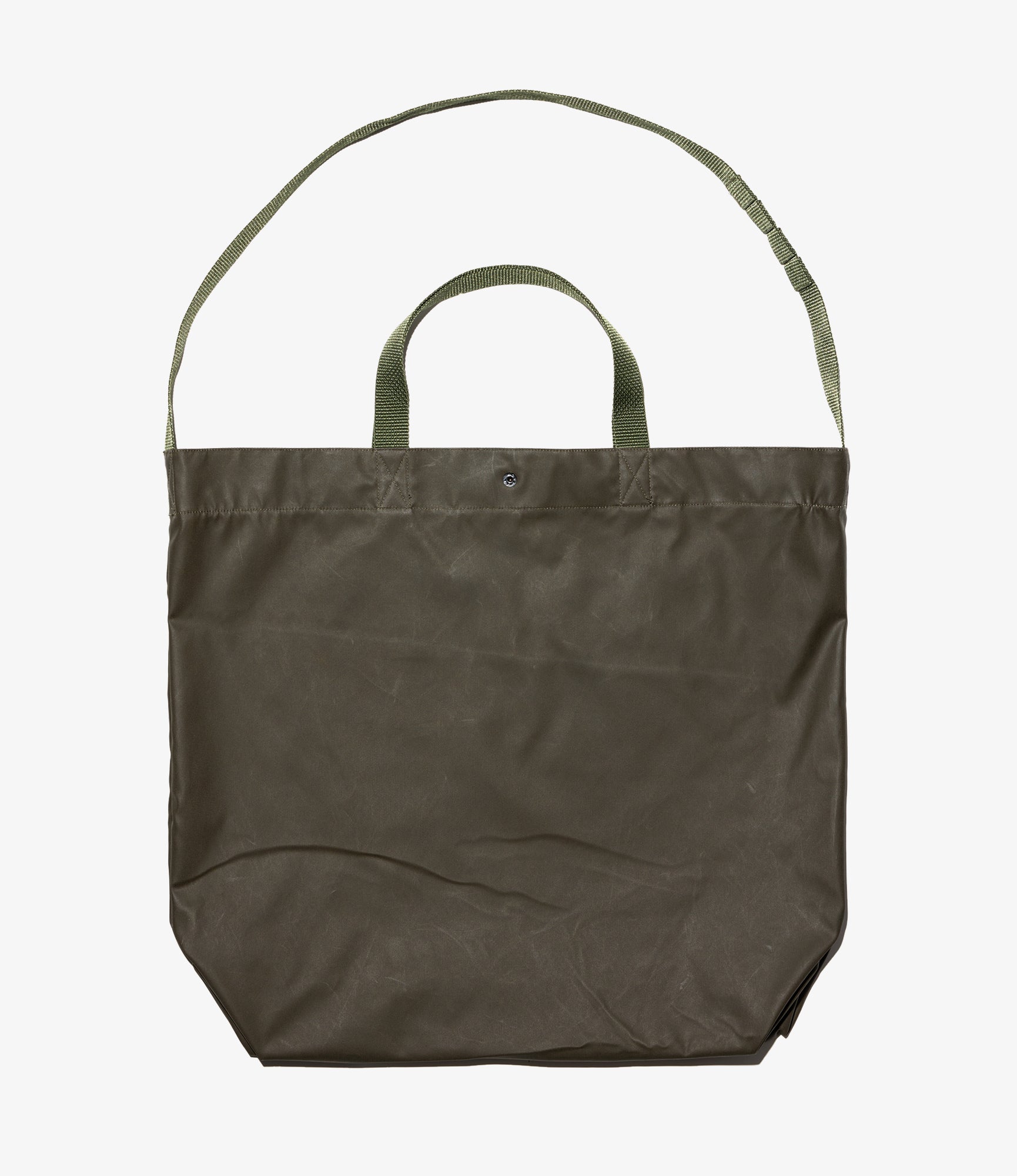 Carry All Tote - Brown Polyester Coated Cloth