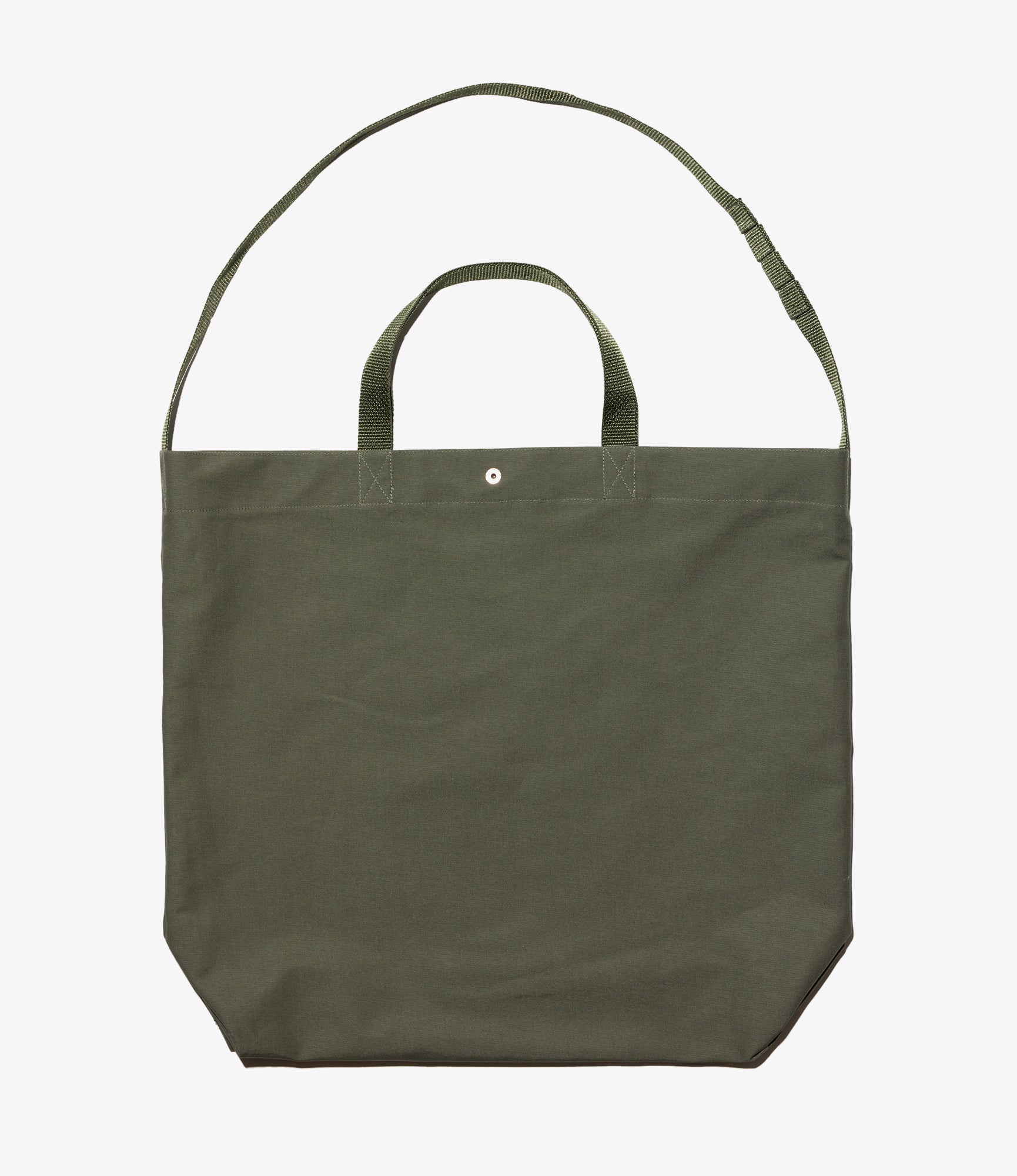 Carry All Tote - Olive Cotton Double Cloth