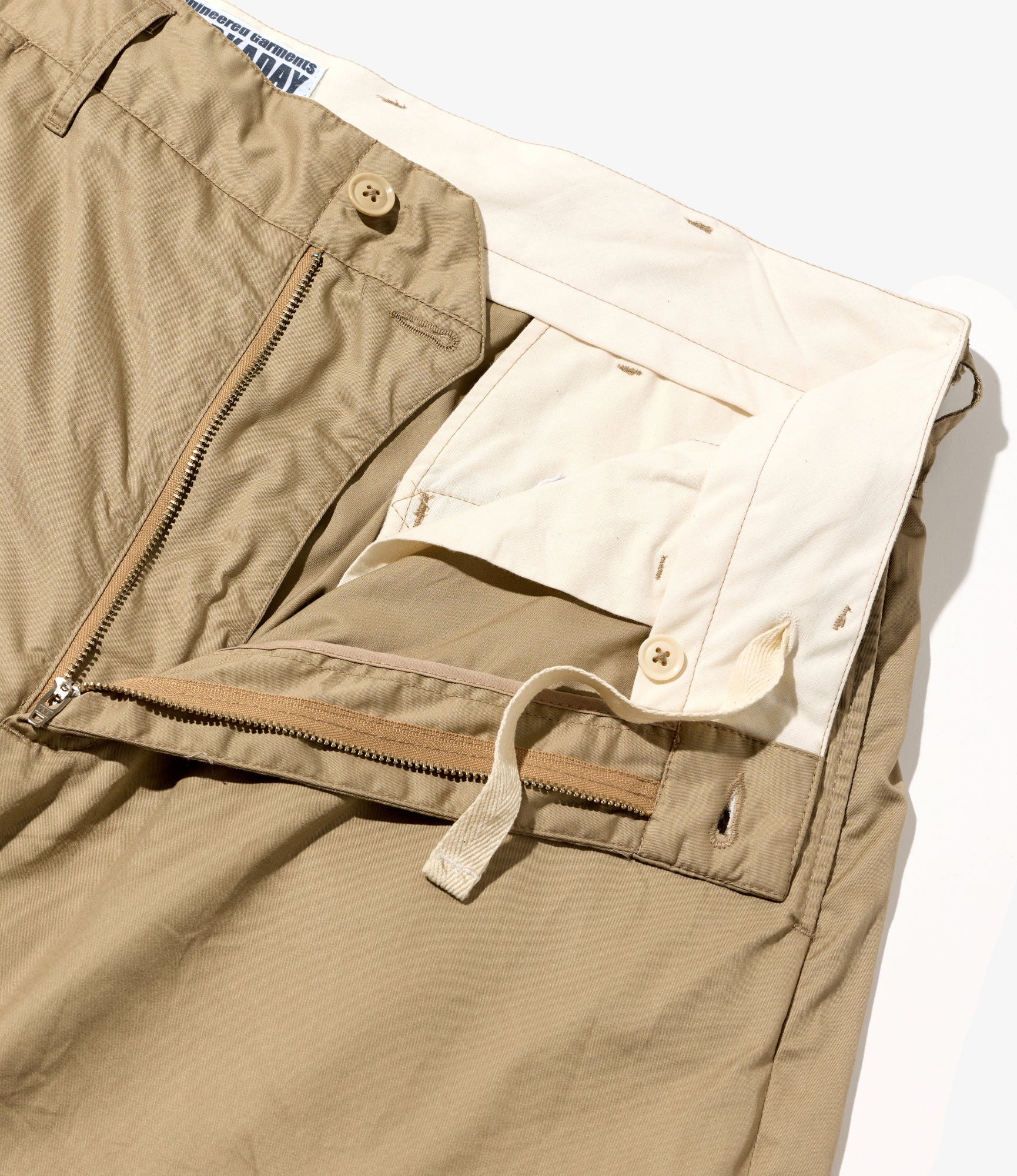 Chino Pant - Khaki Highcount Twill