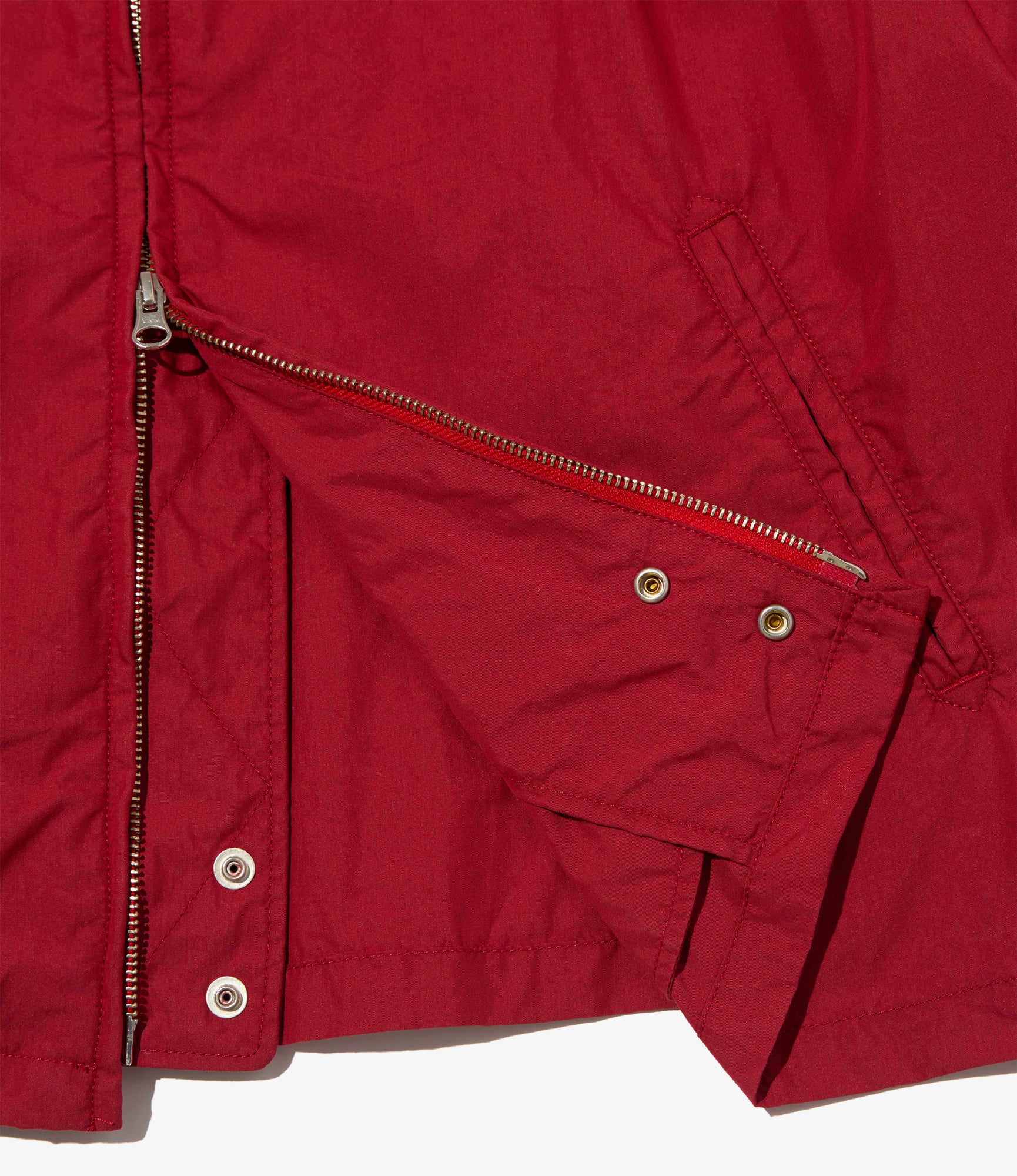 Claigton Jacket - Red Lt. Weight Nyco Poplin