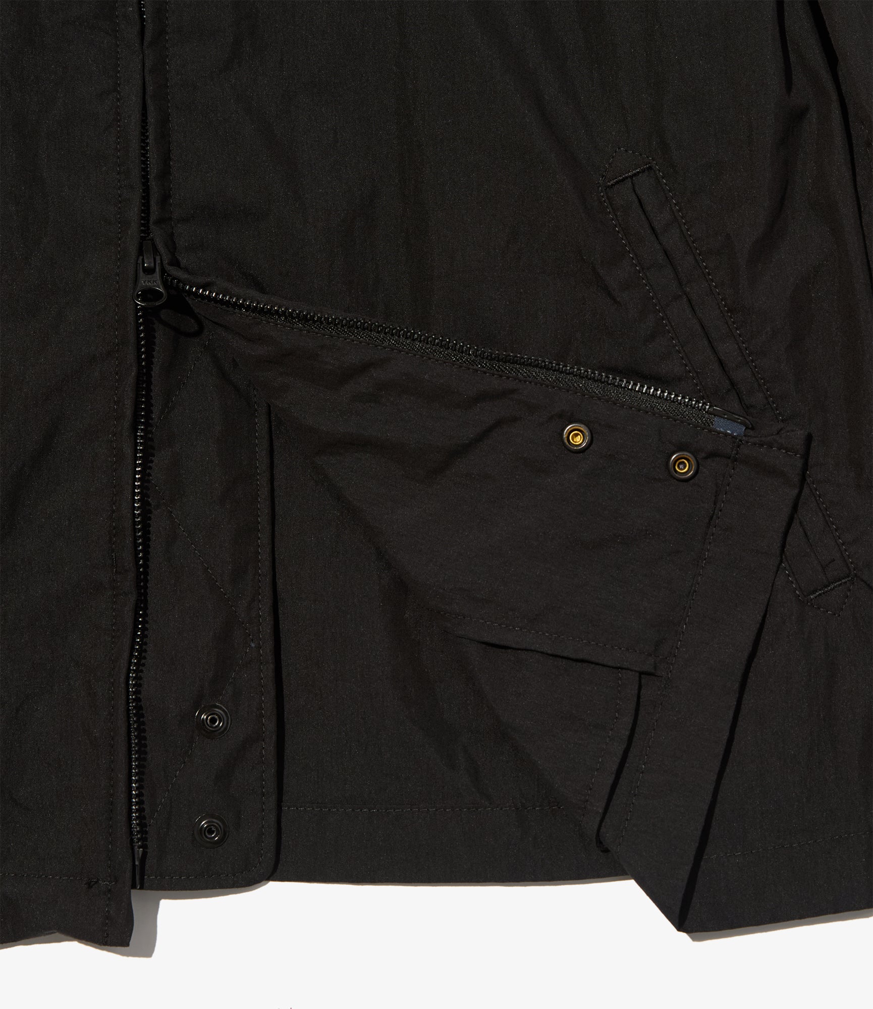 Claigton Jacket - Black Lt. Weight Nyco Poplin