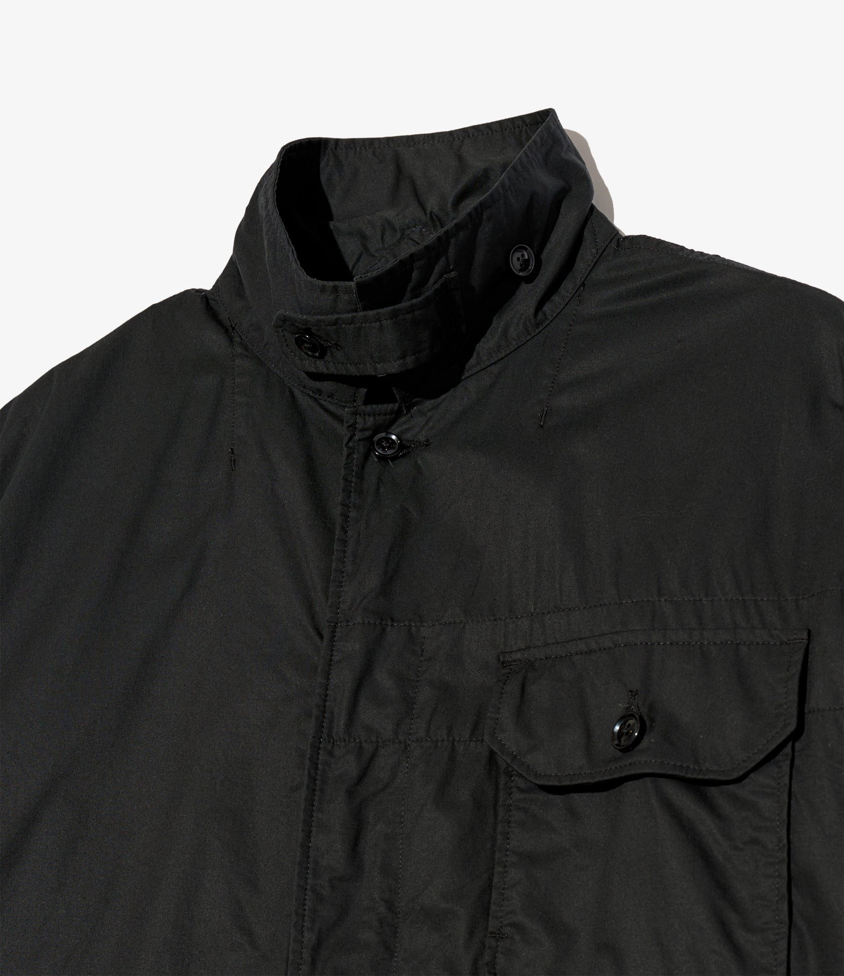 Combi Suit - Black Cotton Highcount Twill