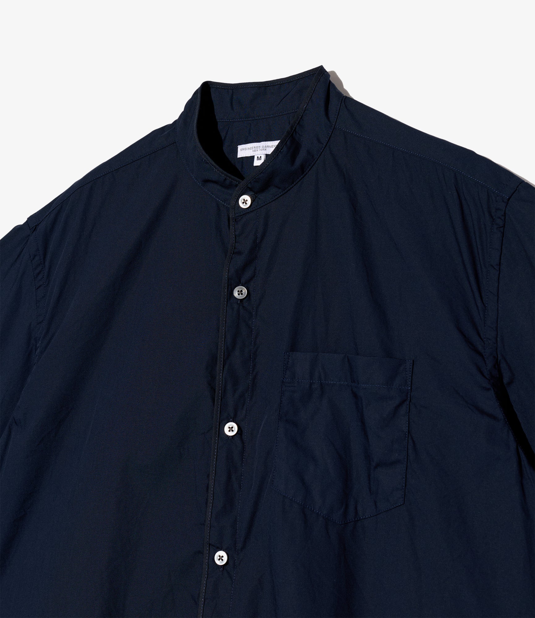 Copley Shirt - Dk. Navy Cotton Broadcloth