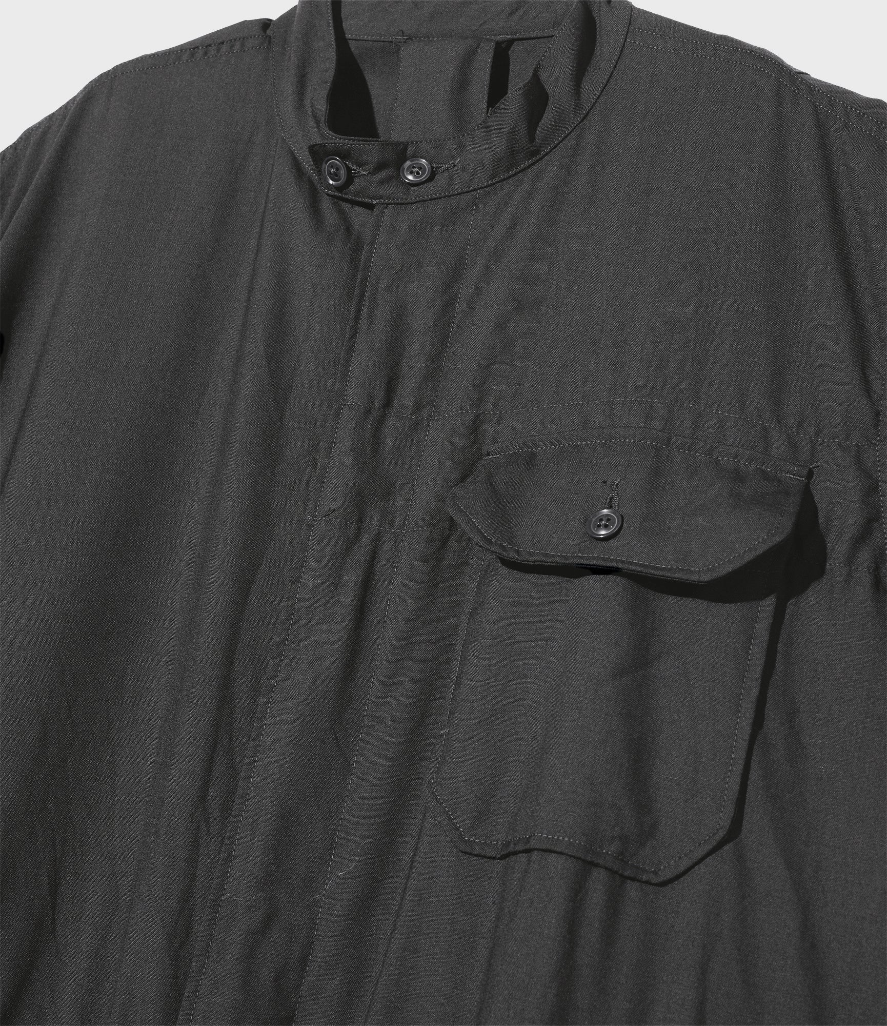 Coverall Suit - Charcoal Tropical Wool