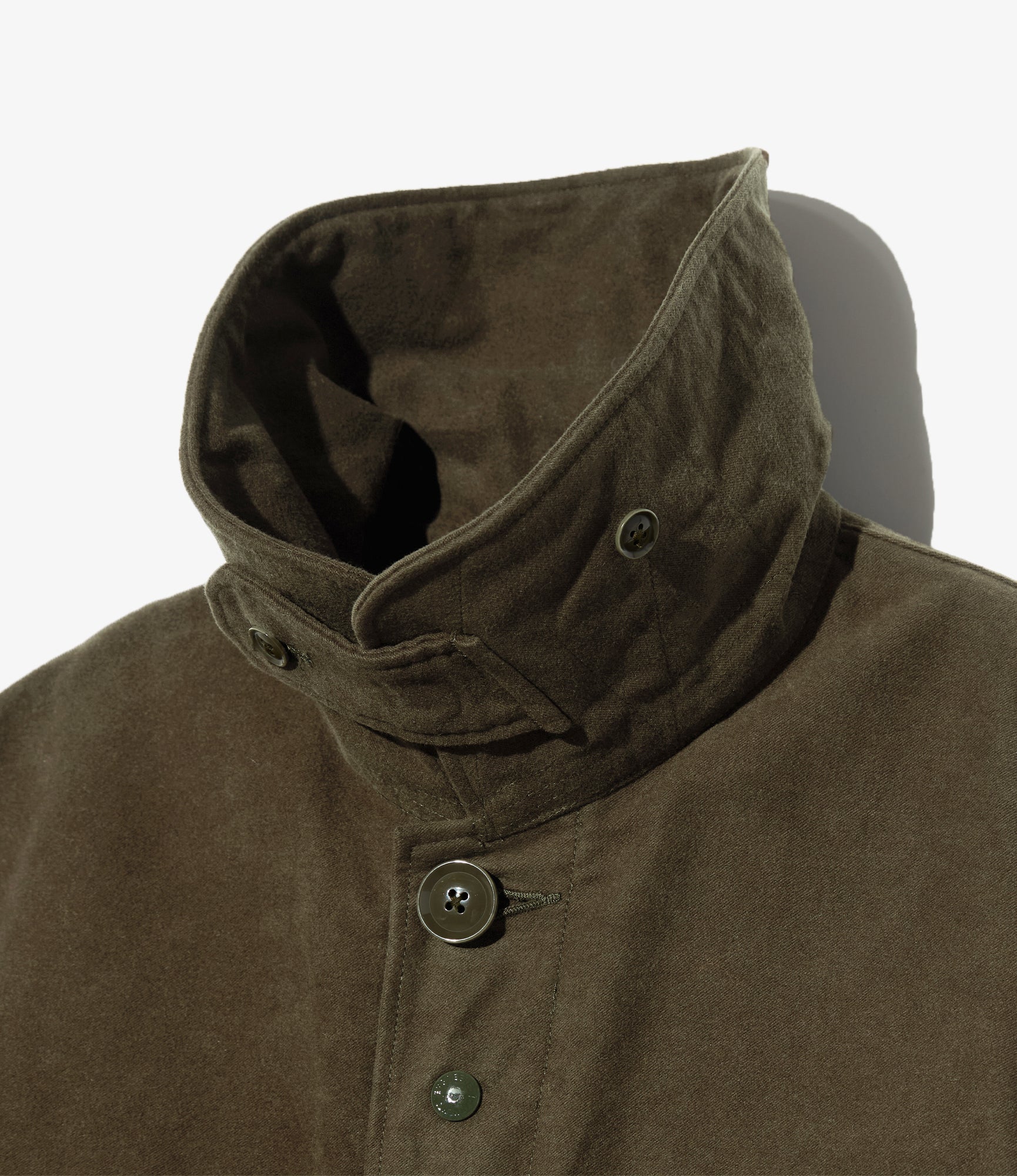 Cruiser Jacket - Olive Cotton Moleskin