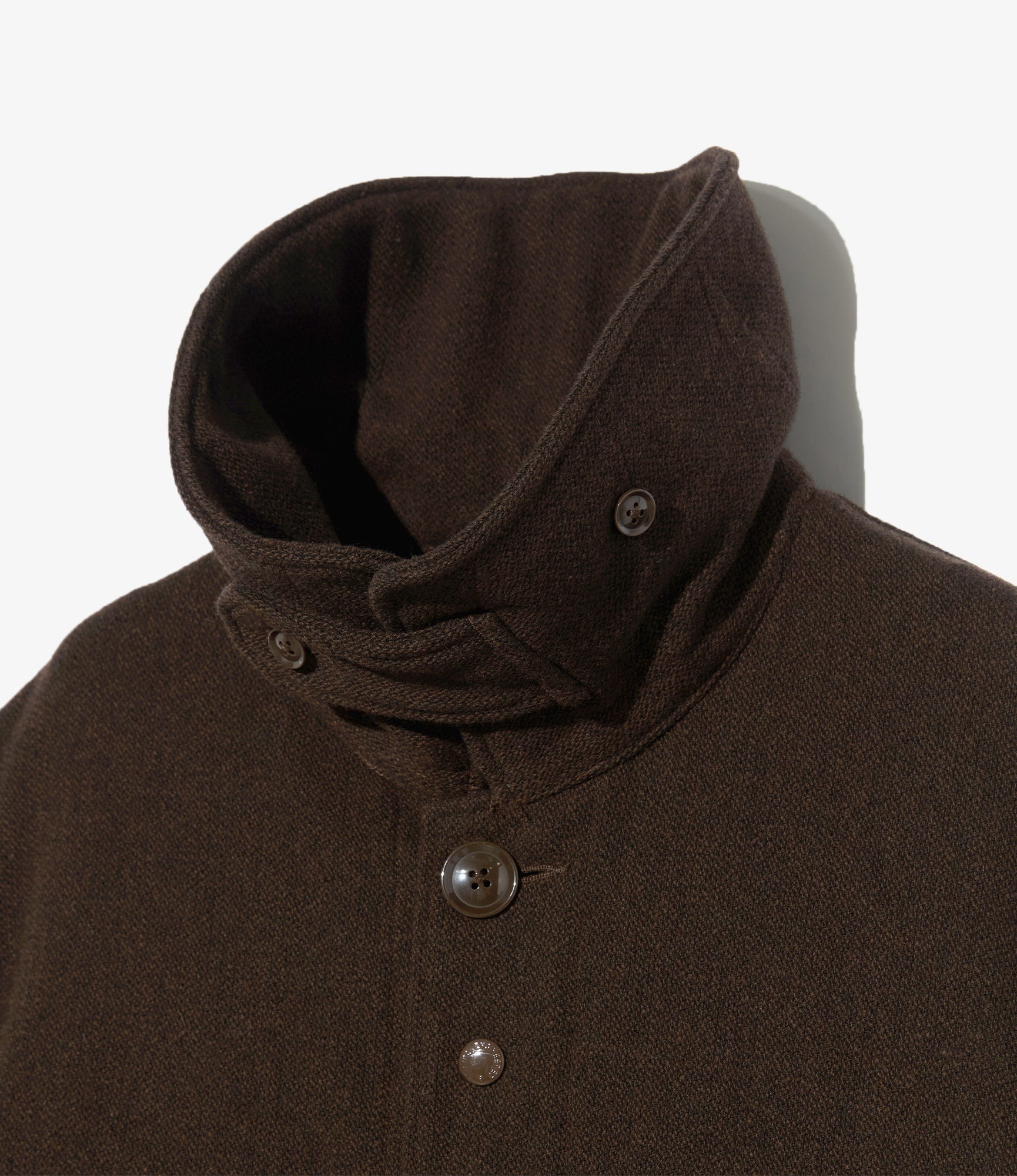Cruiser Jacket - Dk. Brown Poly Heavy Tweed