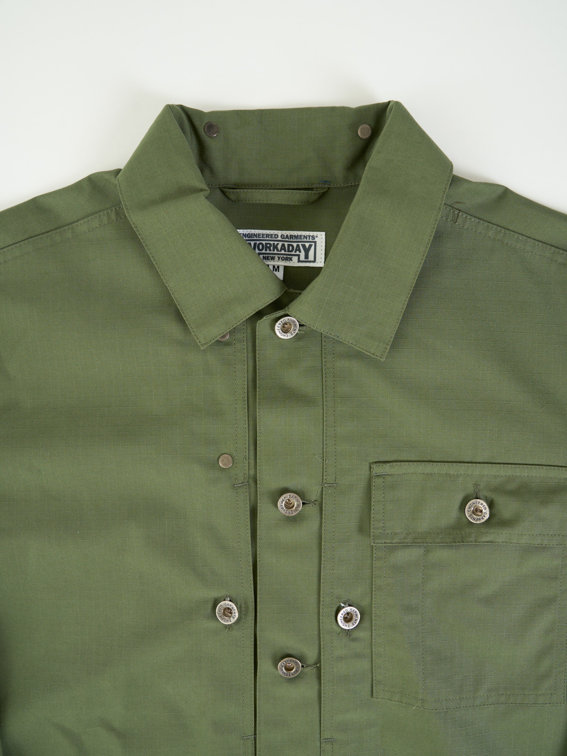 P44 Jacket - Olive Cotton Ripstop