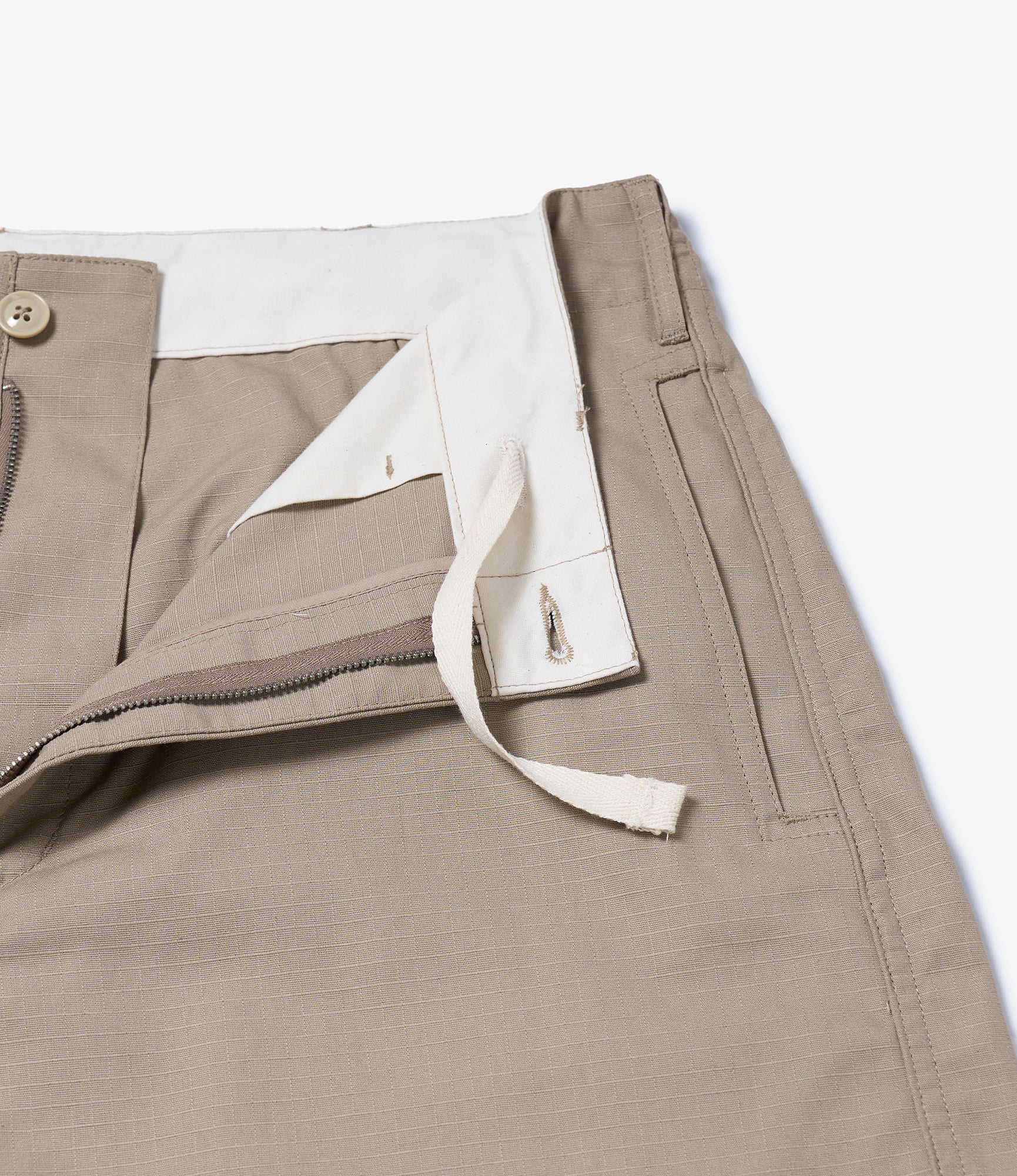 Utility Pant - Khaki Cotton Ripstop