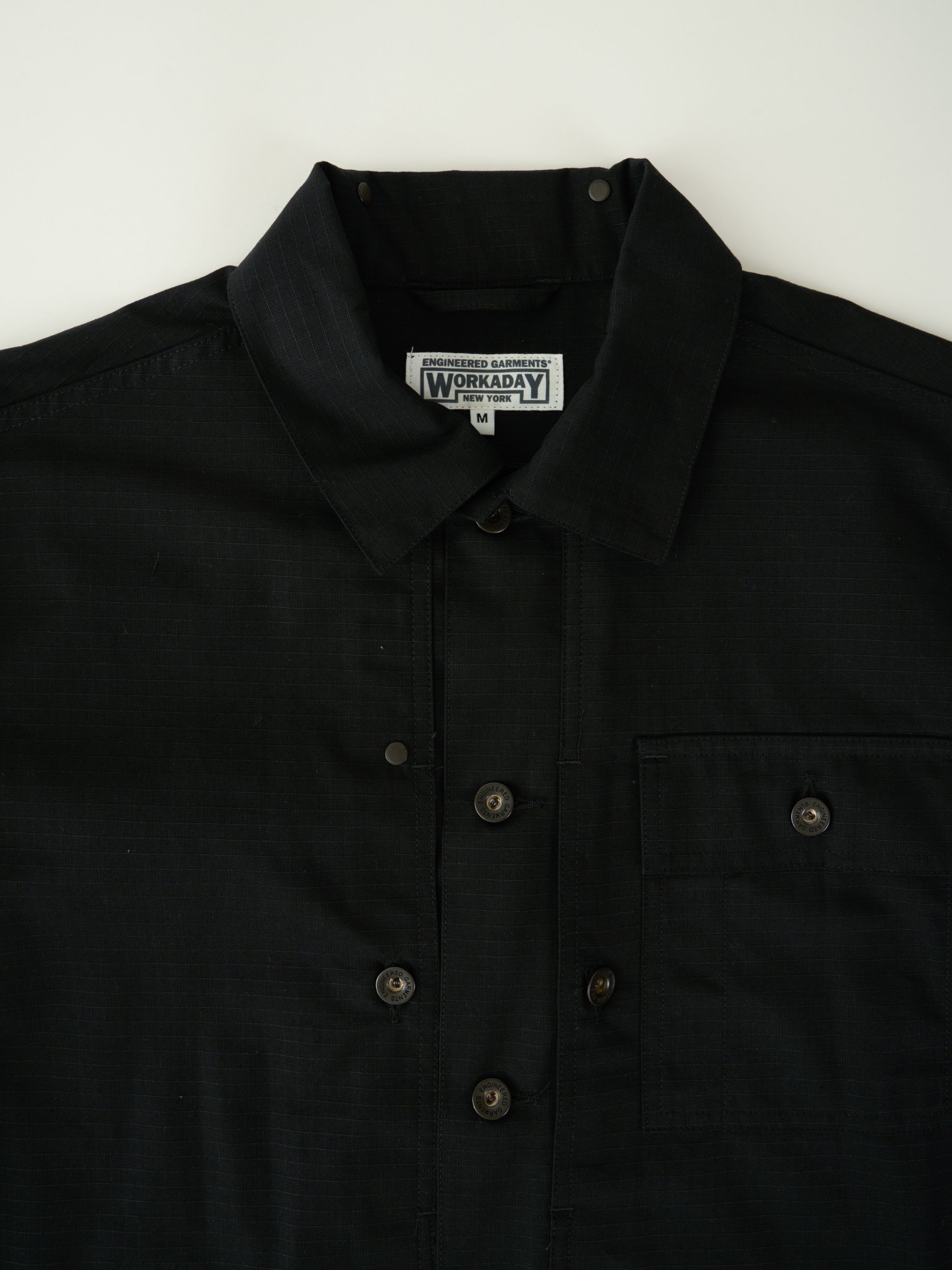 P44 Jacket - Black Cotton Ripstop