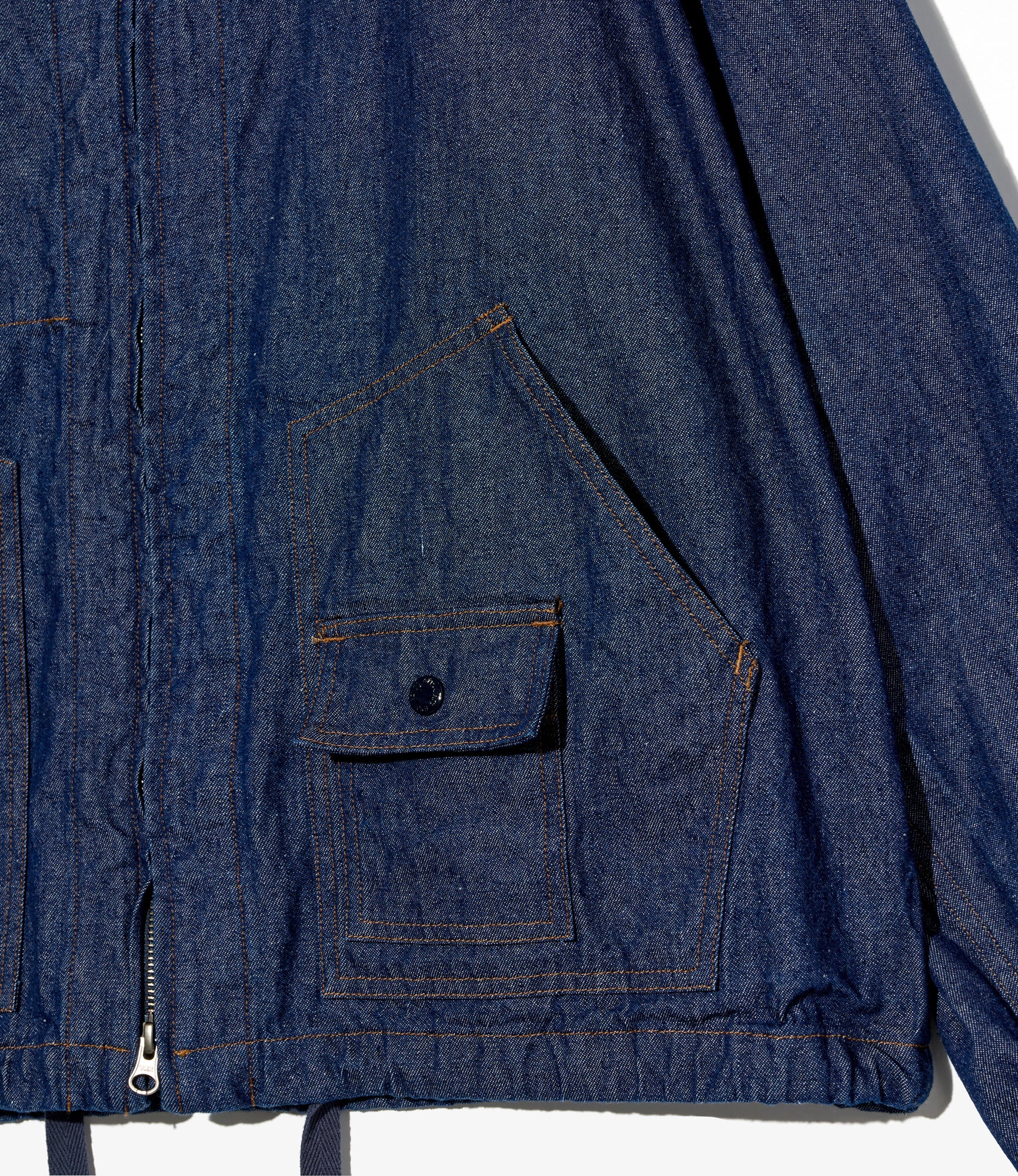Deck Parka - Indigo Industrial 8oz Denim
