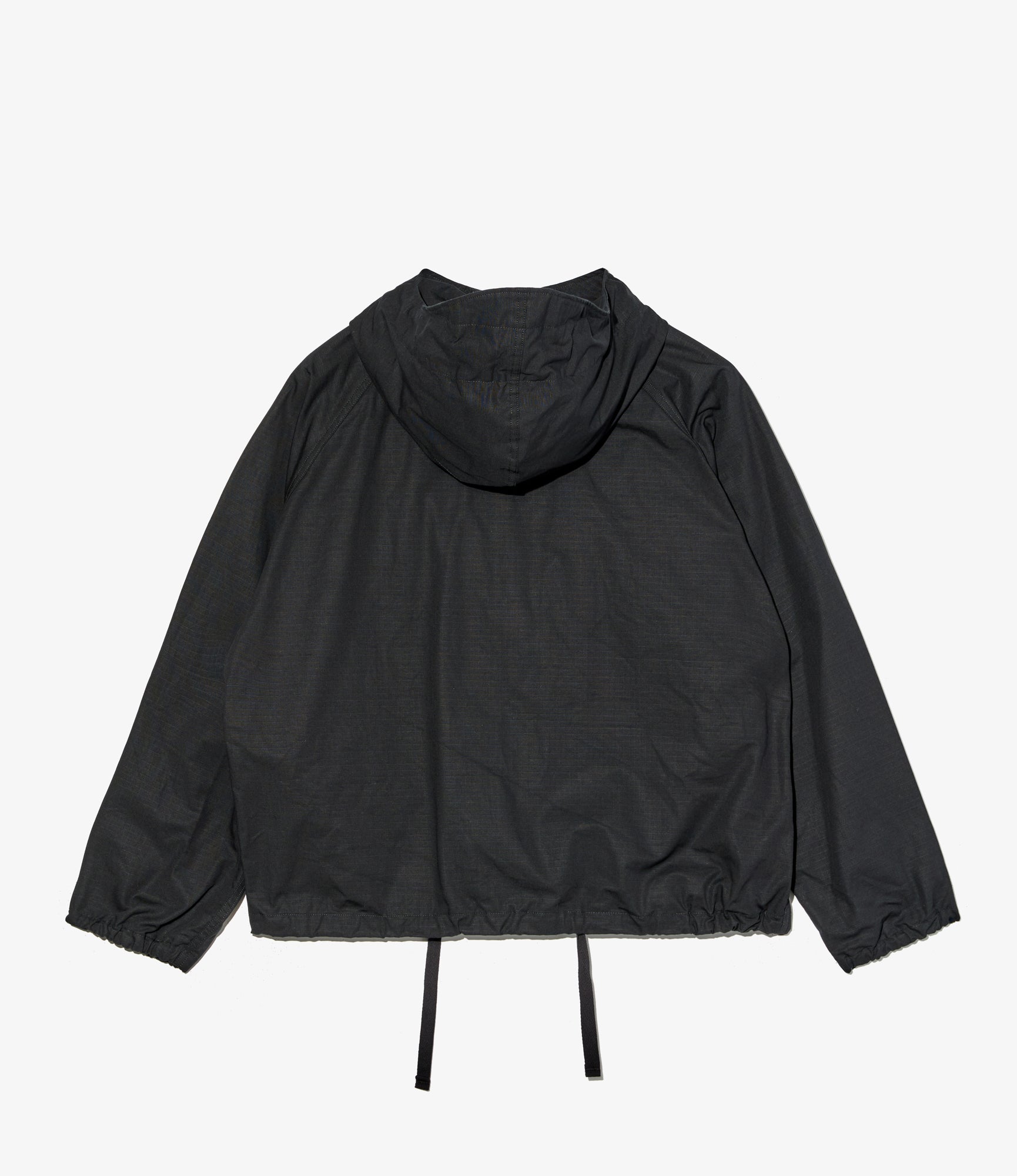 Deck Parka - Black Cotton Ripstop