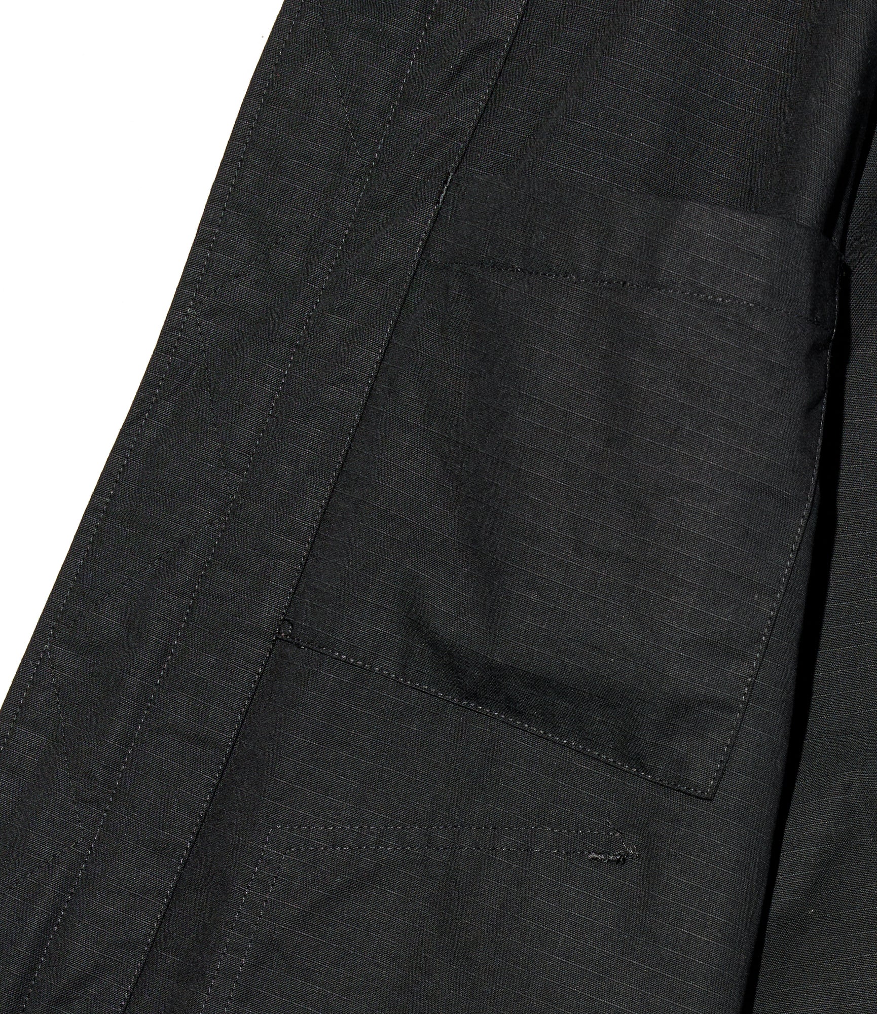 Deck Parka - Black Cotton Ripstop