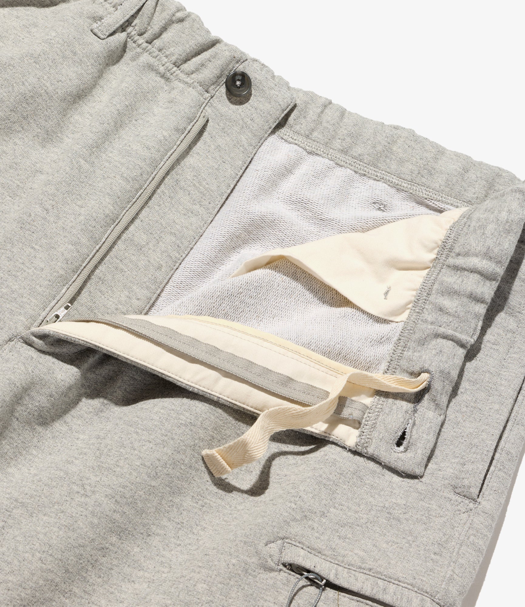 Drawstring Pant - Heather Grey French Terry