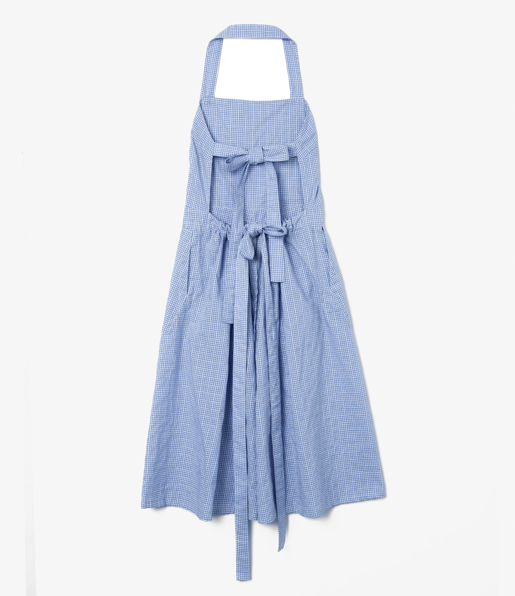 Women's Craft Dress - Lt. Blue Windowpane Gingham