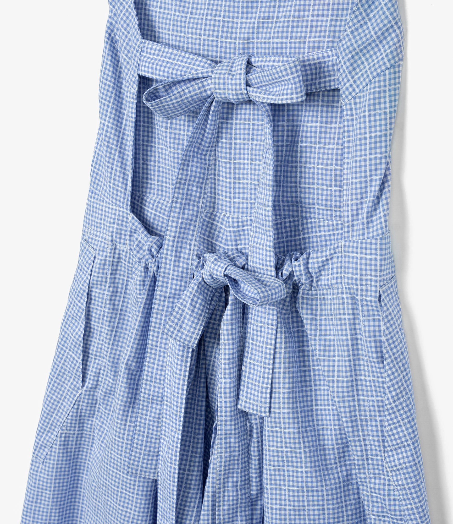 Women's Craft Dress - Lt. Blue Windowpane Gingham