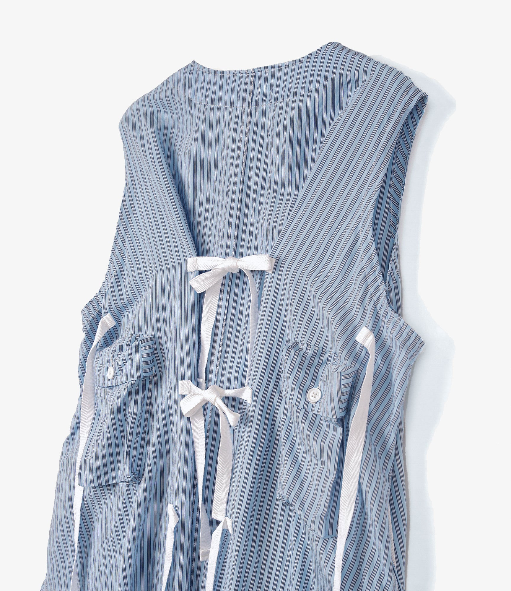 Women's C-1 Dress - Blue Narrow Stripe