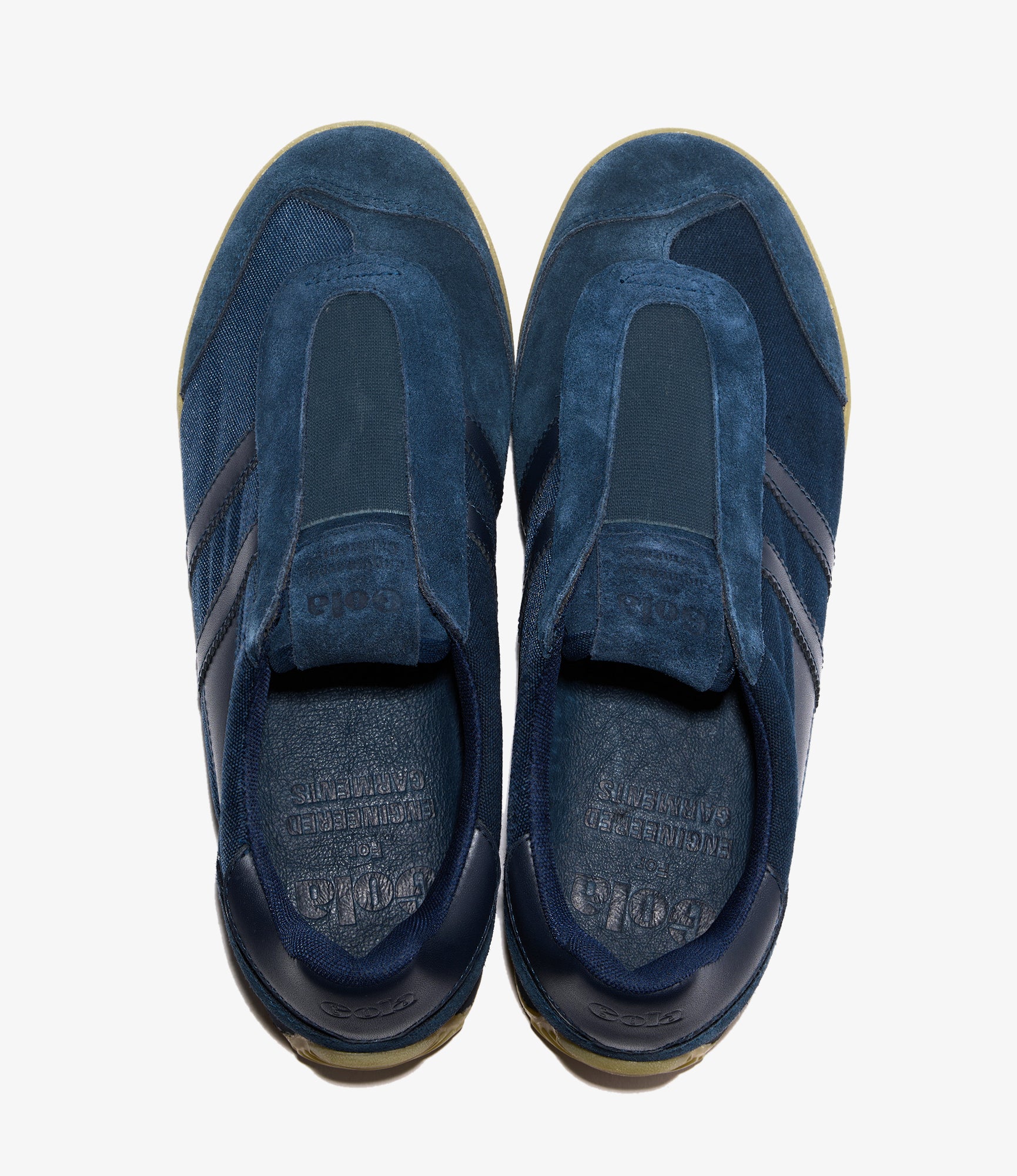 Engineered Garments x Gola - Match - Navy/Navy/Gum