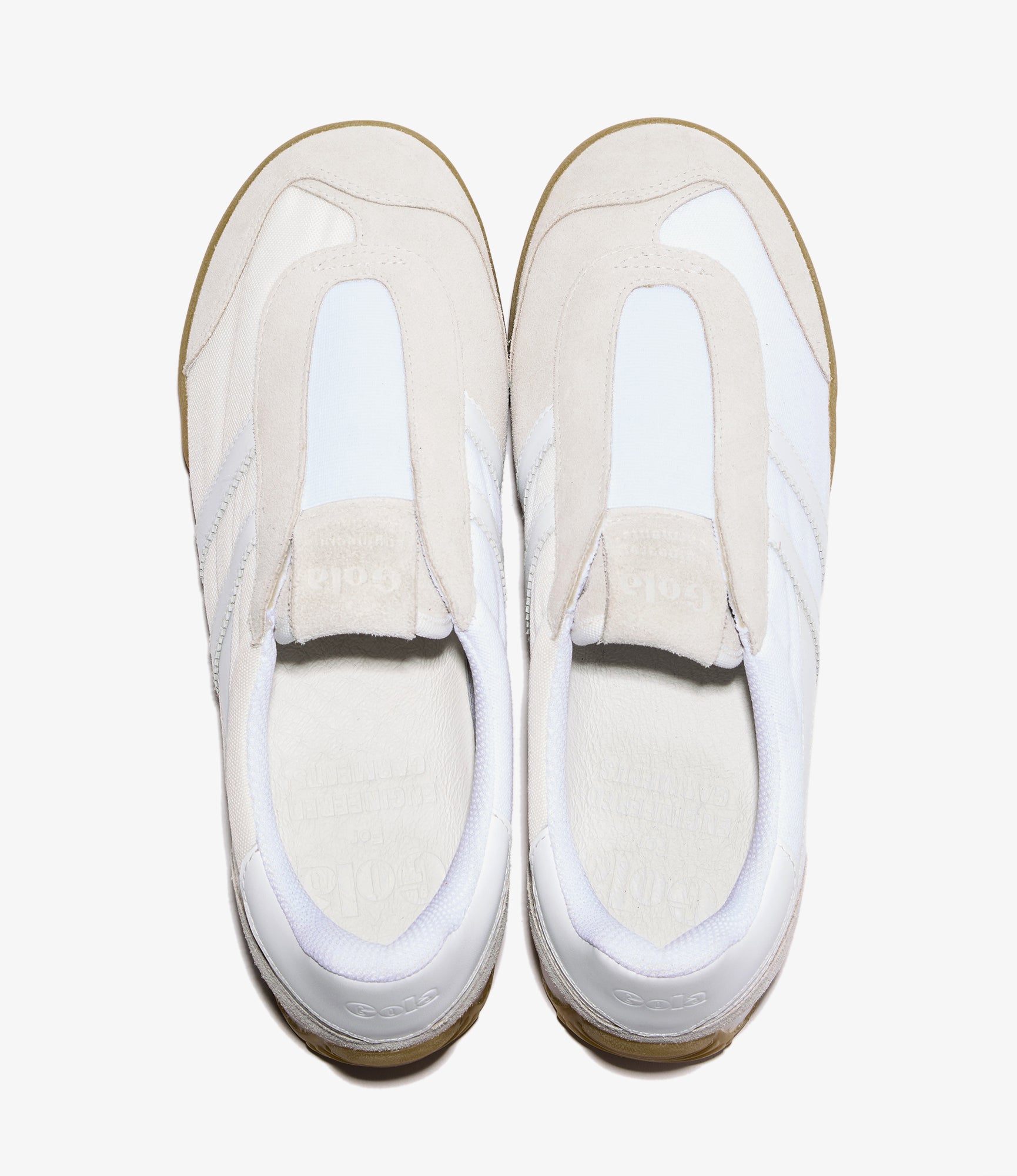 Engineered Garments x Gola - Match - White/White/Gum