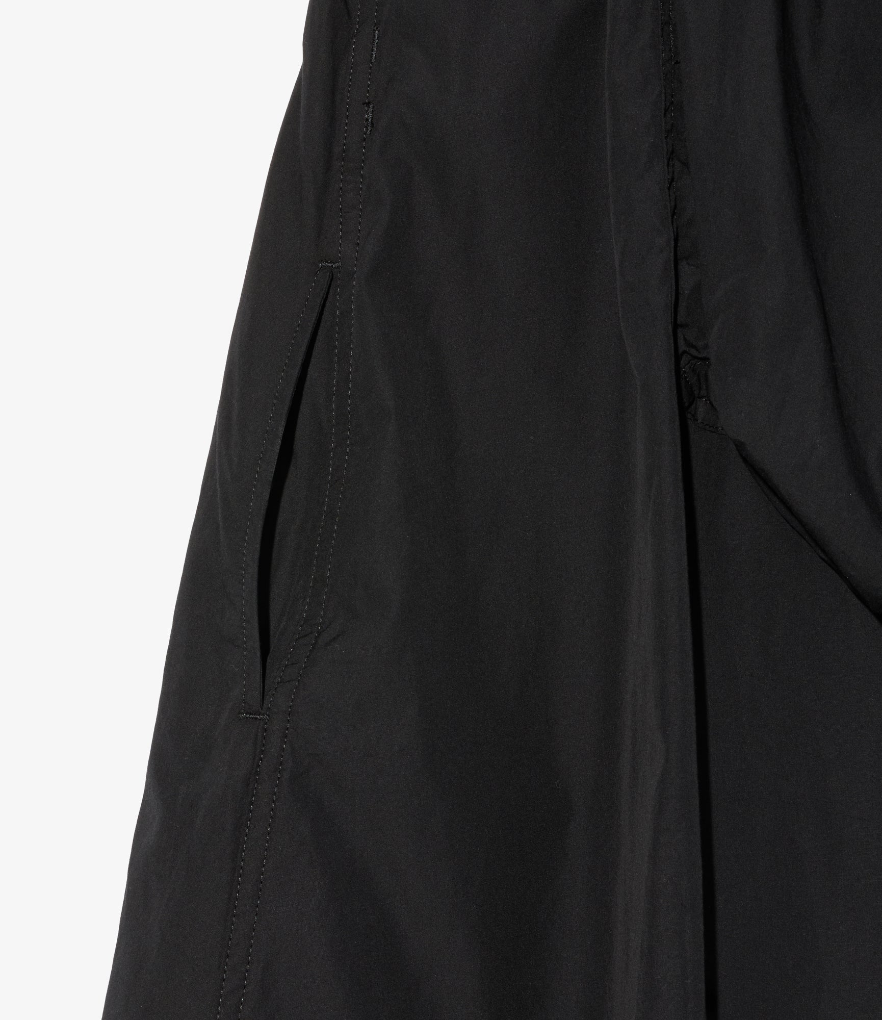 Explorer Dress - Black 100's 2Ply Cotton Broadcloth