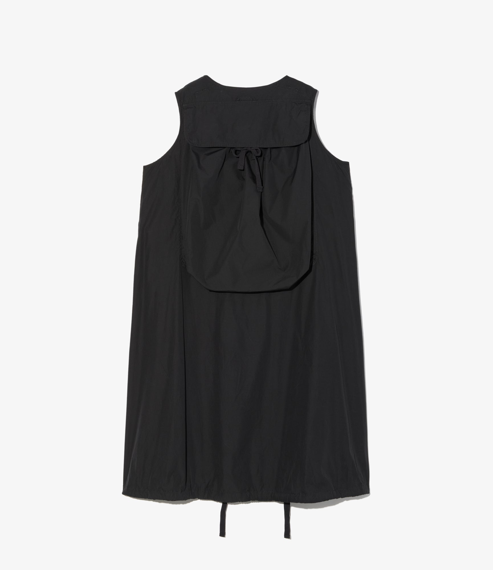 Explorer Dress - Black 100's 2Ply Cotton Broadcloth