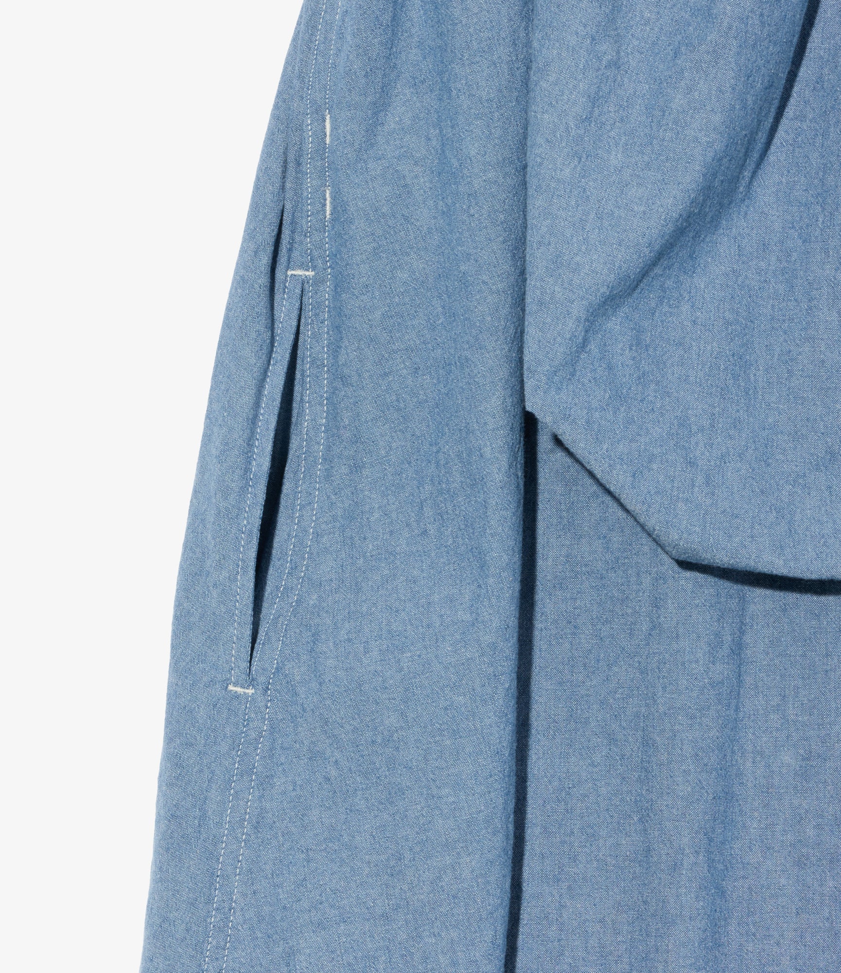 Explorer Dress - Lt. Blue 4.5oz Cotton Chambray