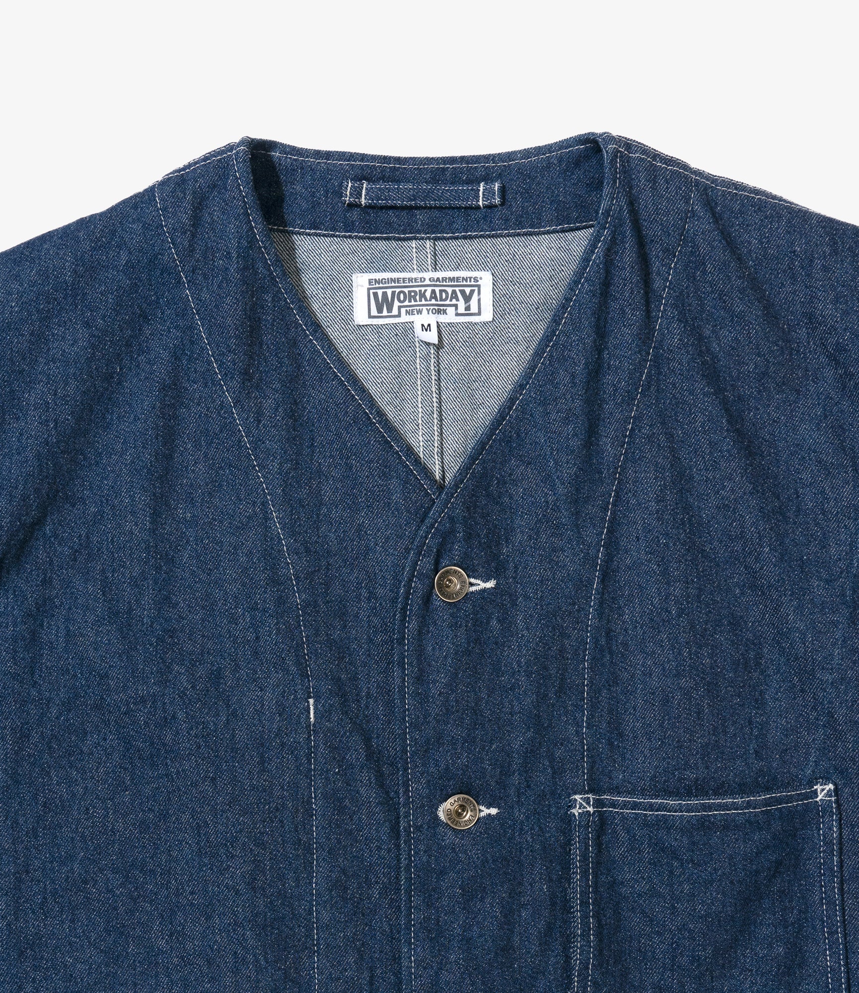 Engineer Short Jacket - Indigo 12oz Denim