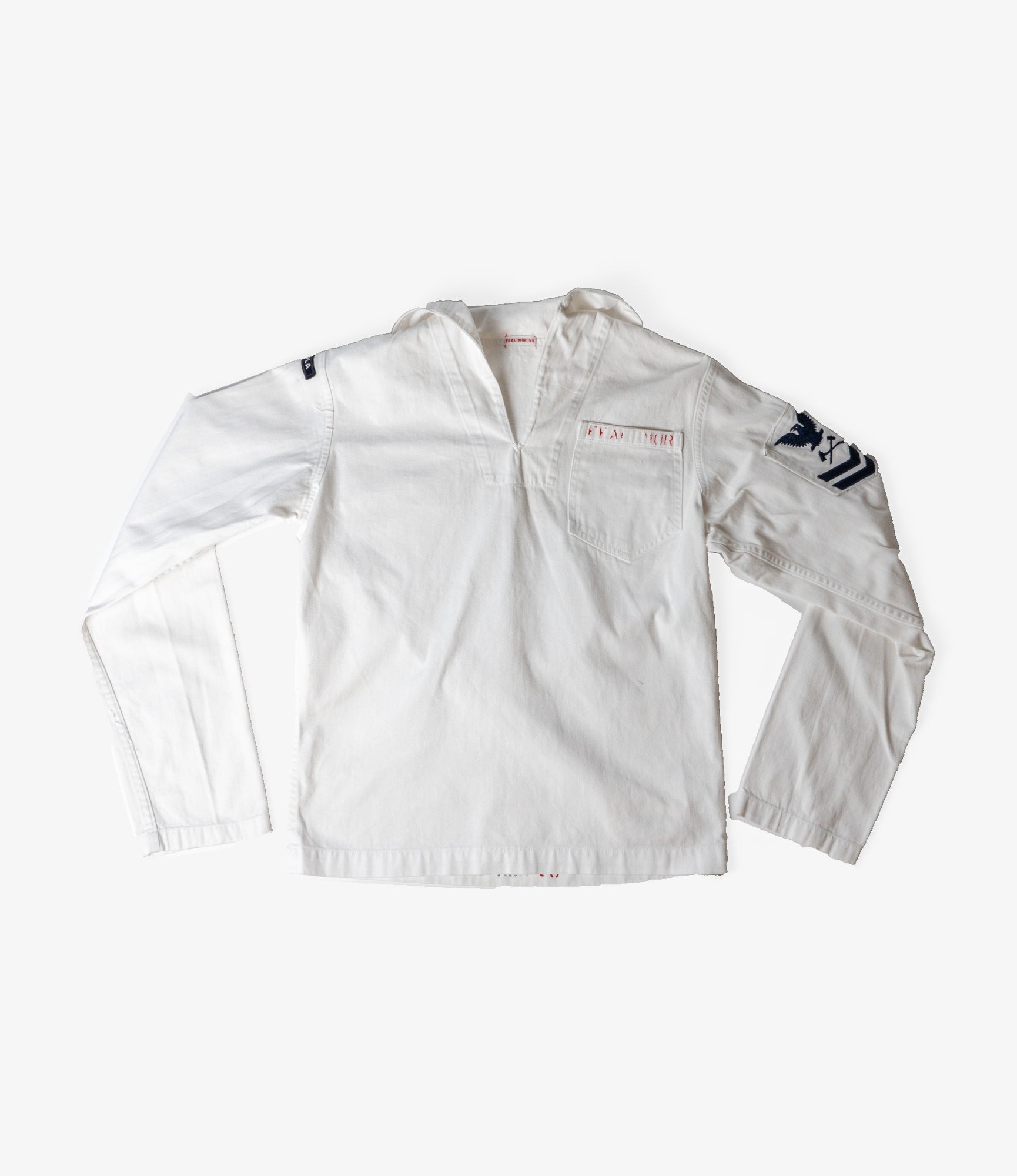 Feal Mor - Fly Away color Sailor Shirt - White