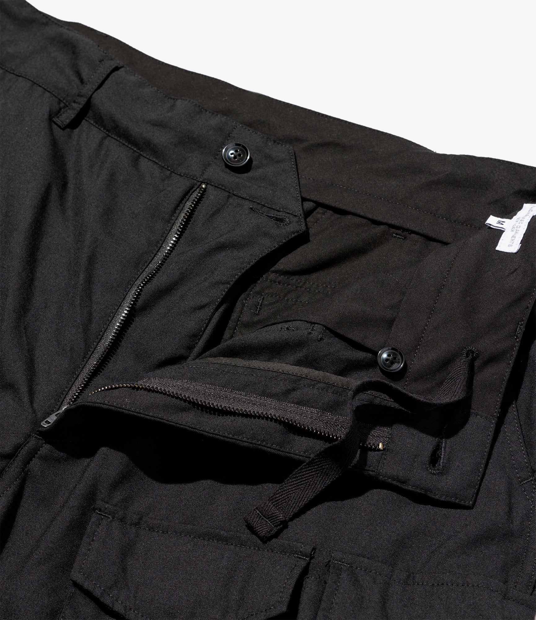 FA Pant - Black Tropical Wool