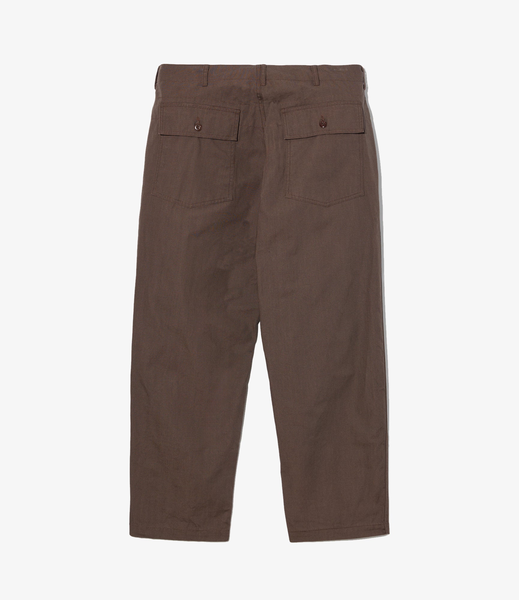 Fatigue Pant - Dk. Brown Heavyweight Cotton Ripstop