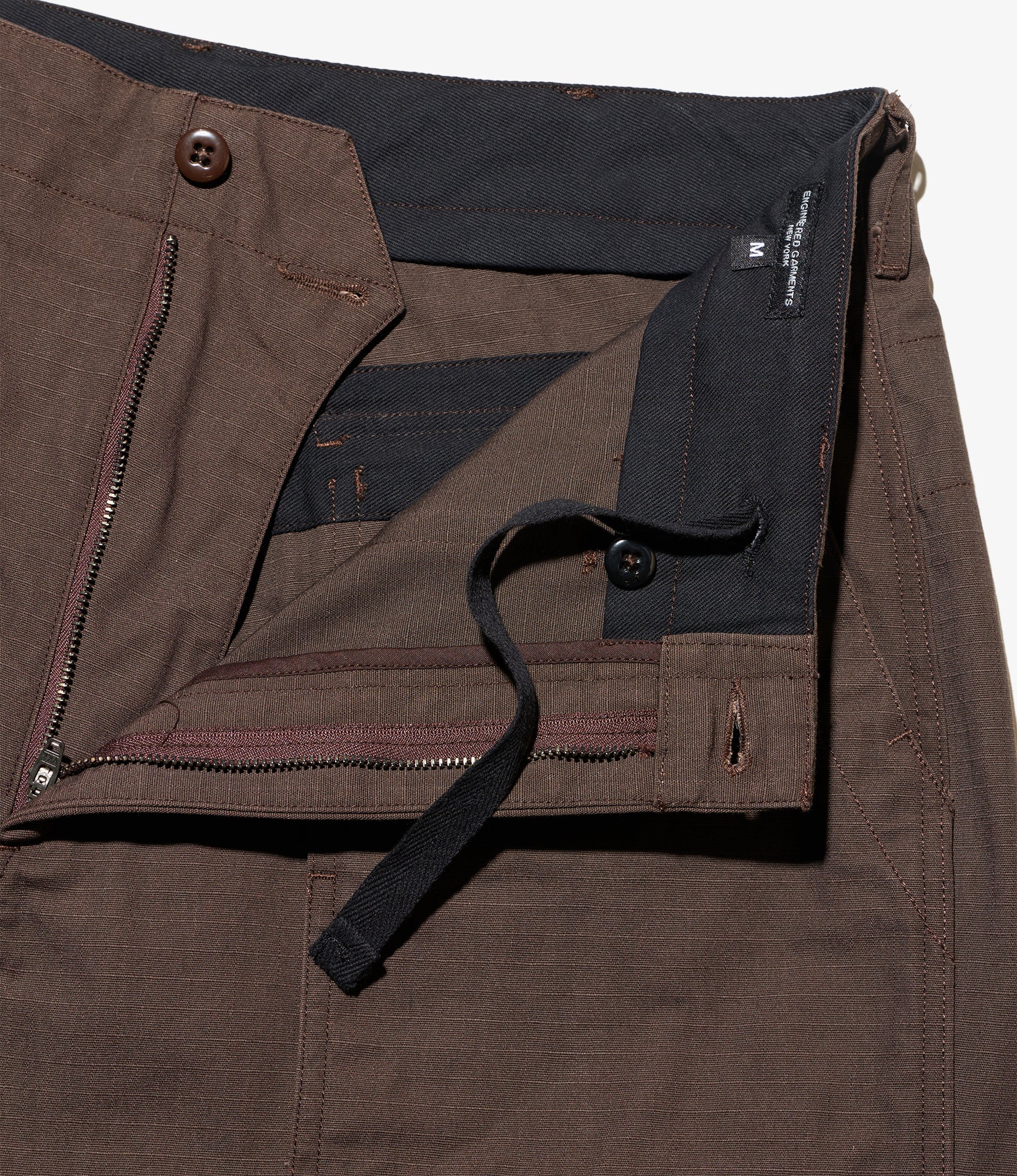 Fatigue Pant - Dk. Brown Heavyweight Cotton Ripstop