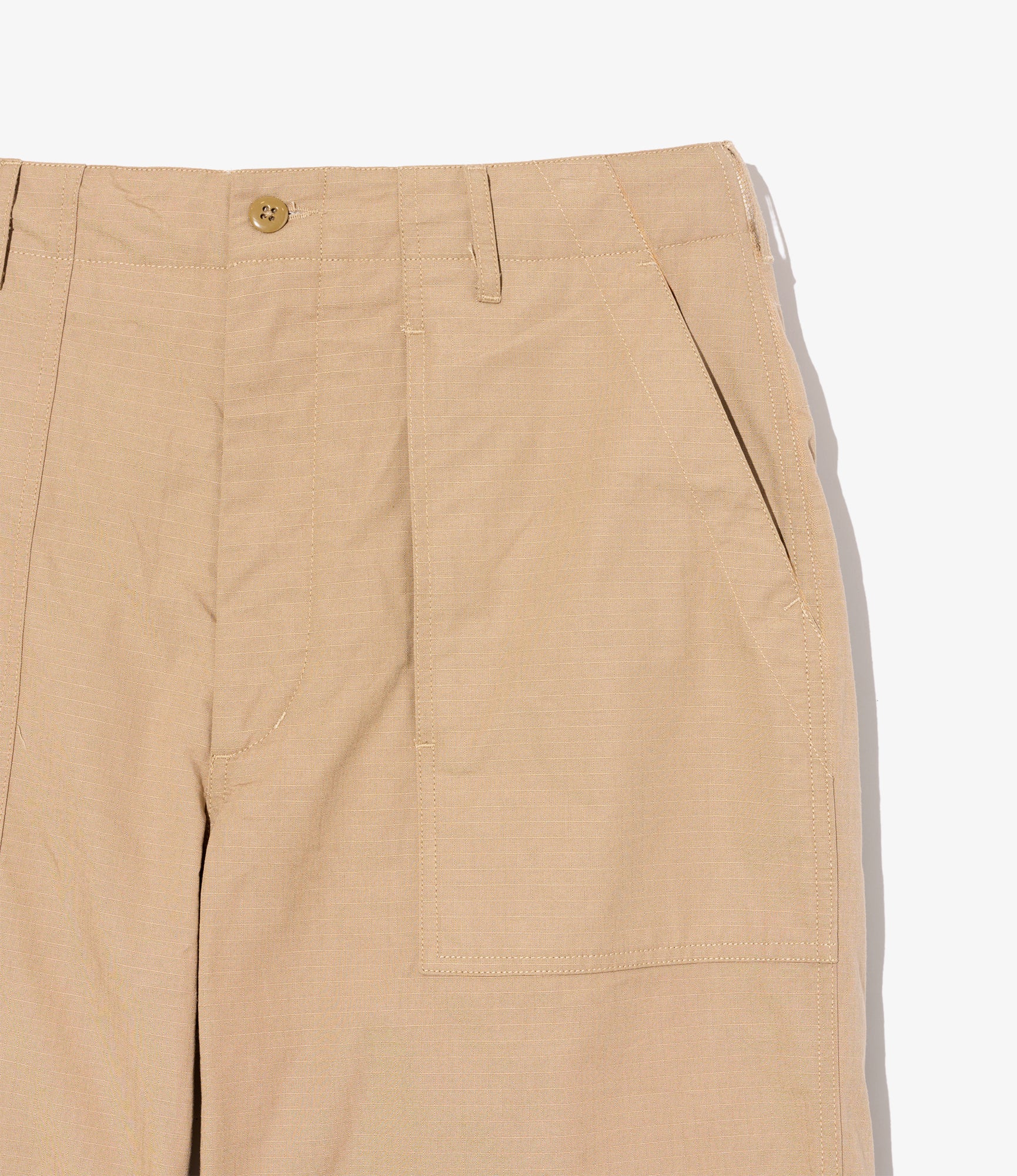 Fatigue Pants - Khaki Cotton Ripstop