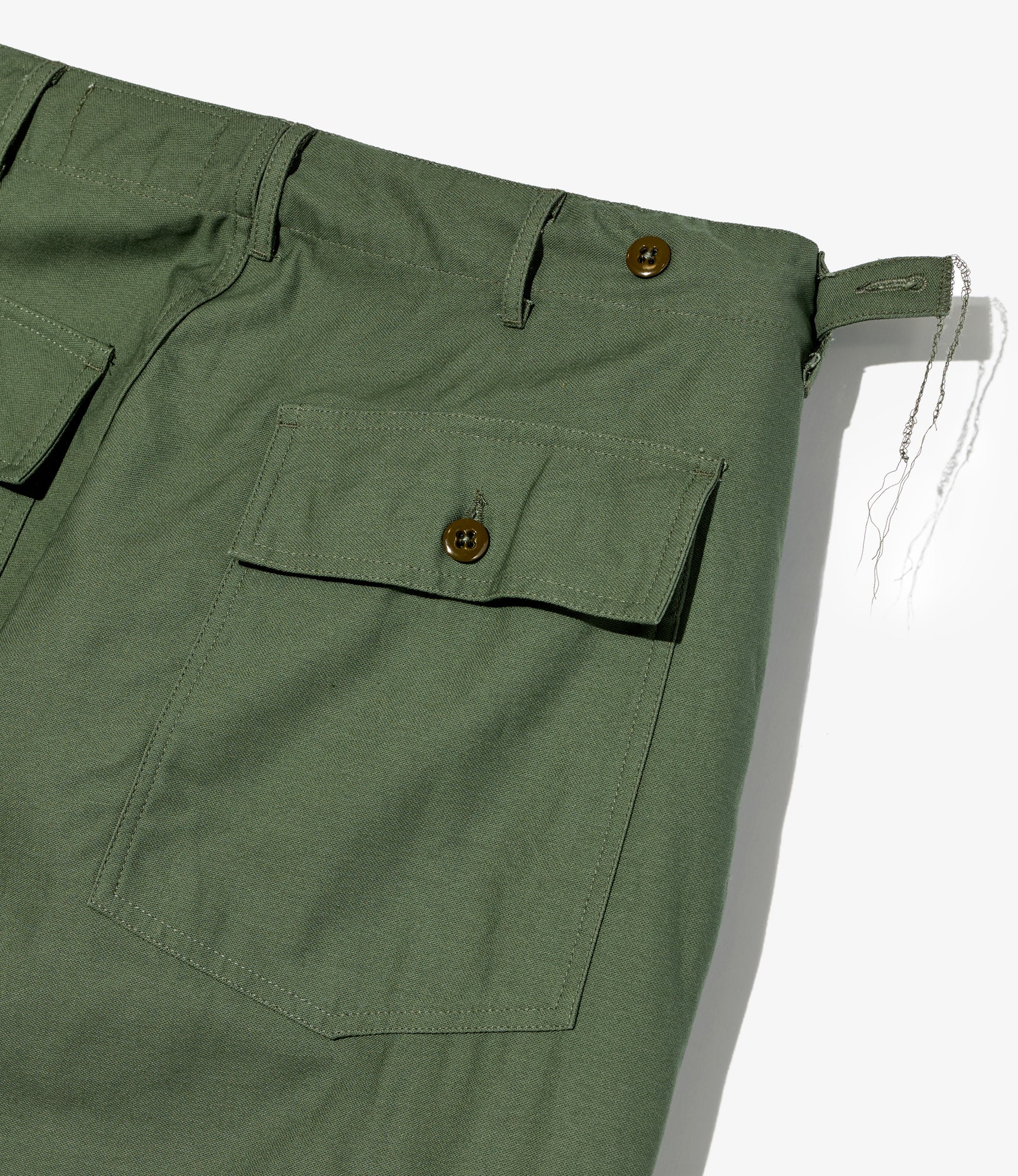 Fatigue Pant - Olive Cotton Reverse Sateen