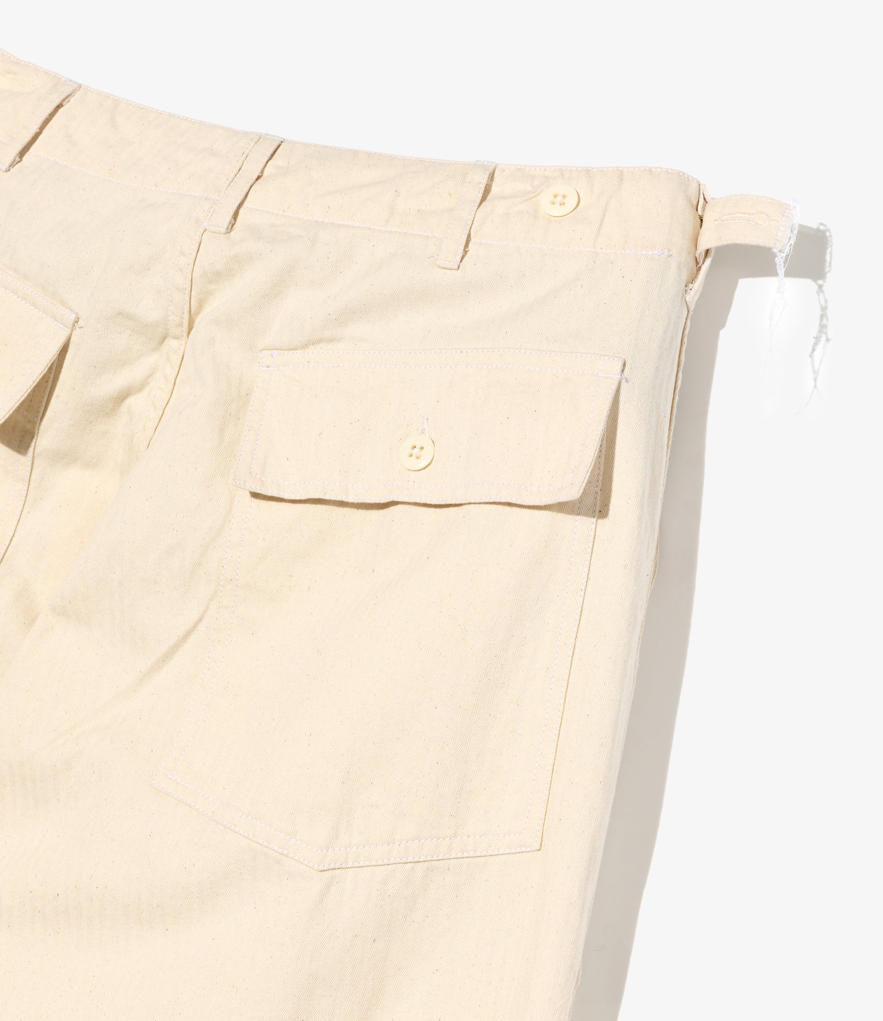 Fatigue Pant - Natural 7oz Cotton HB Twill