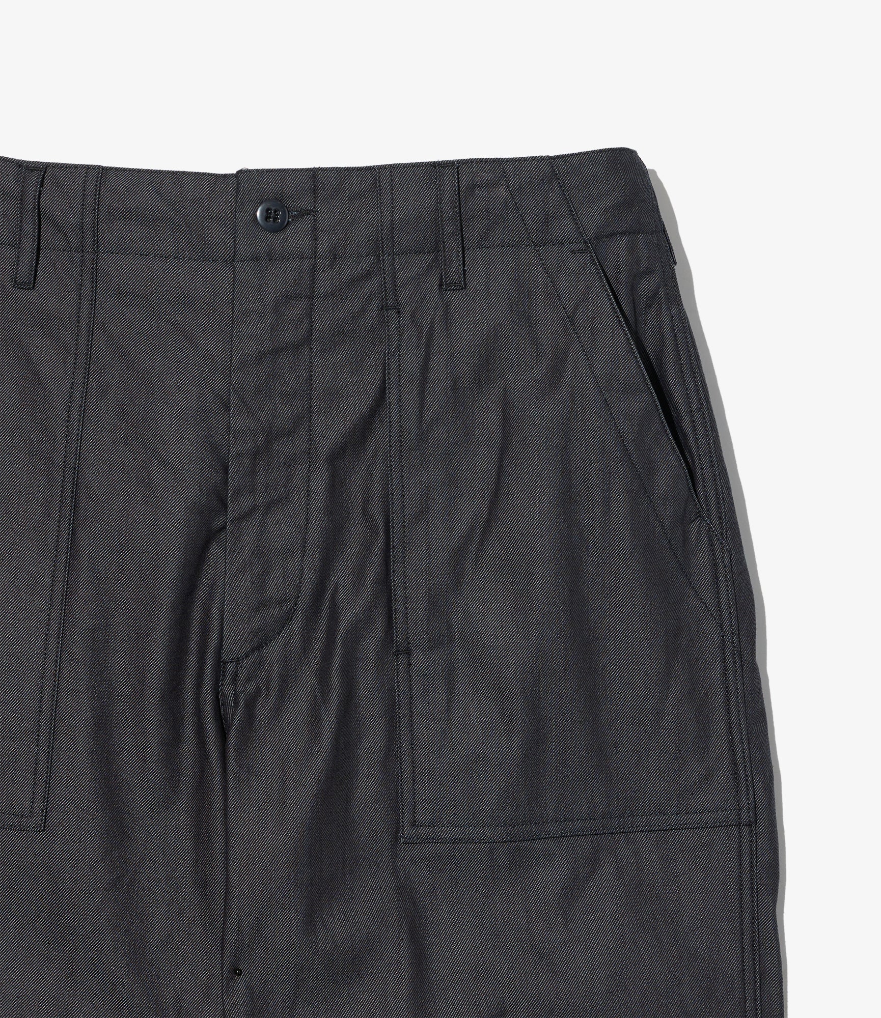 Fatigue Pant - Charcoal Cotton Heavy Twill