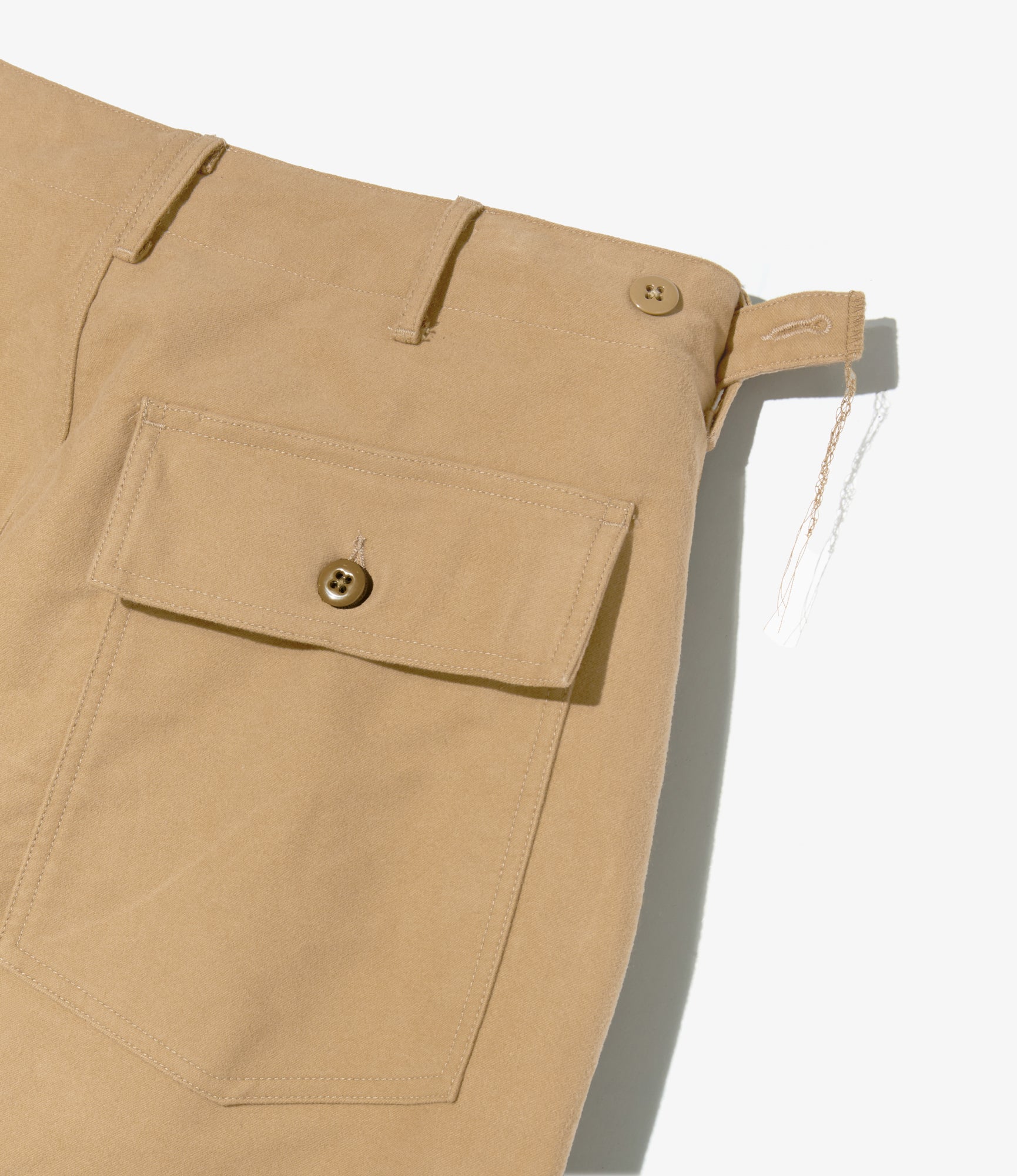 Fatigue Pant - Camel Cotton Moleskin