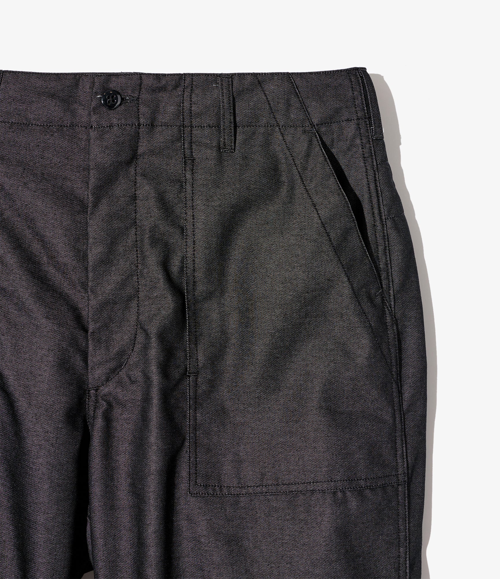 Fatigue Pants - Black CP Denim