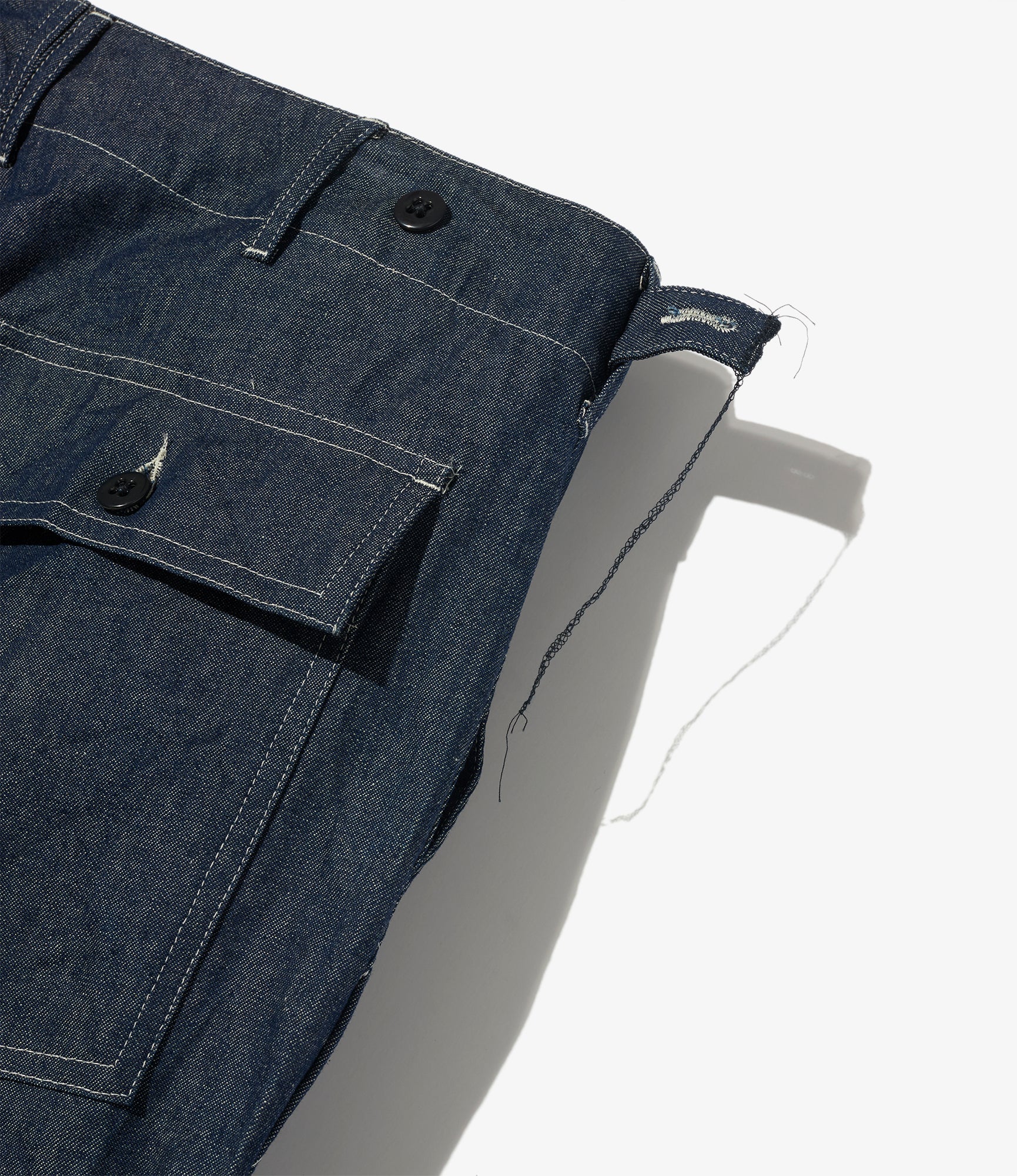 Fatigue Pant - Indigo industrial 8oz Denim
