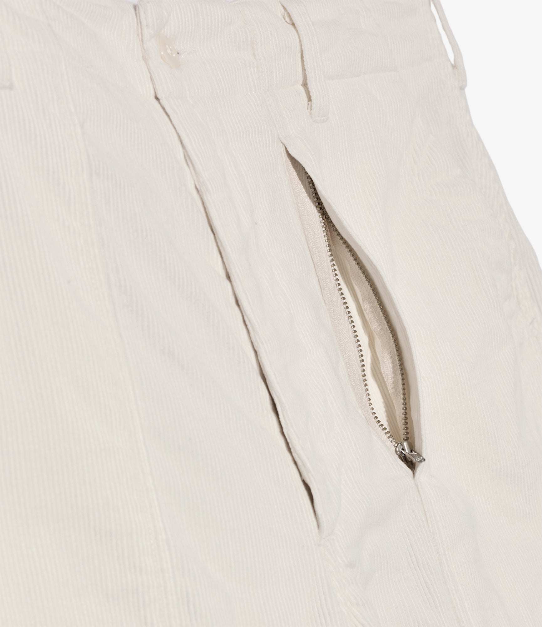 Fatigue Short - White 14W Corduroy