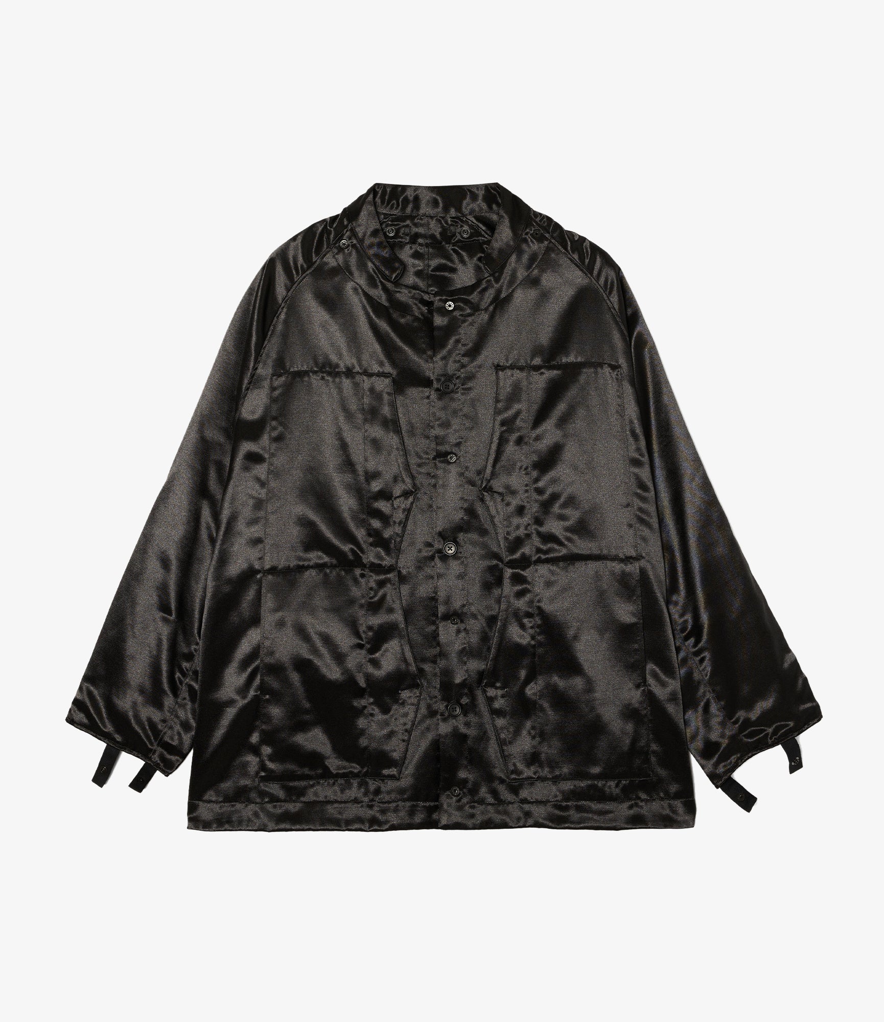 Fireman Jacket - Black 24oz Wool Melton