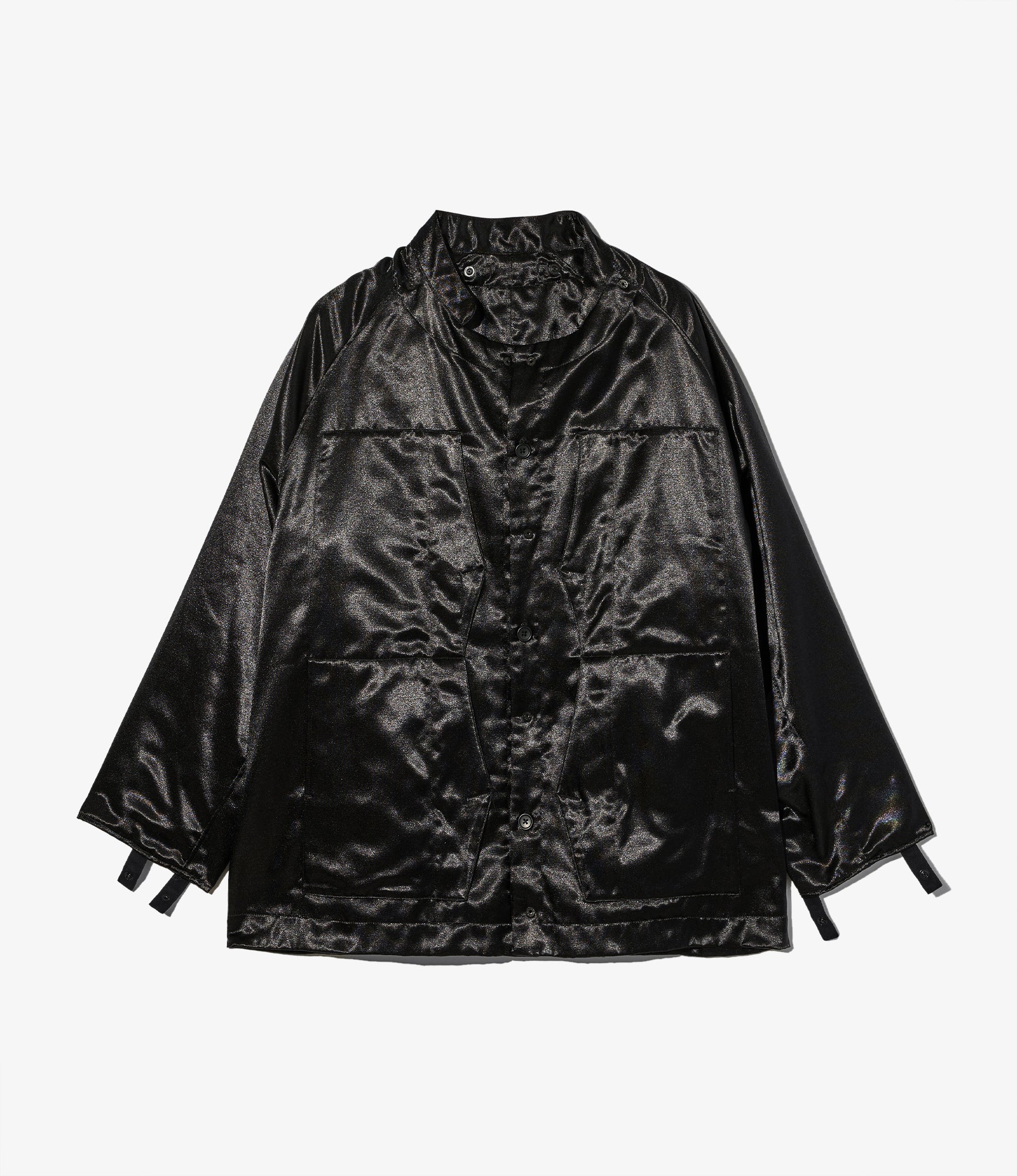 Fireman Jacket - Brown Wool Poly Leopard Jq.