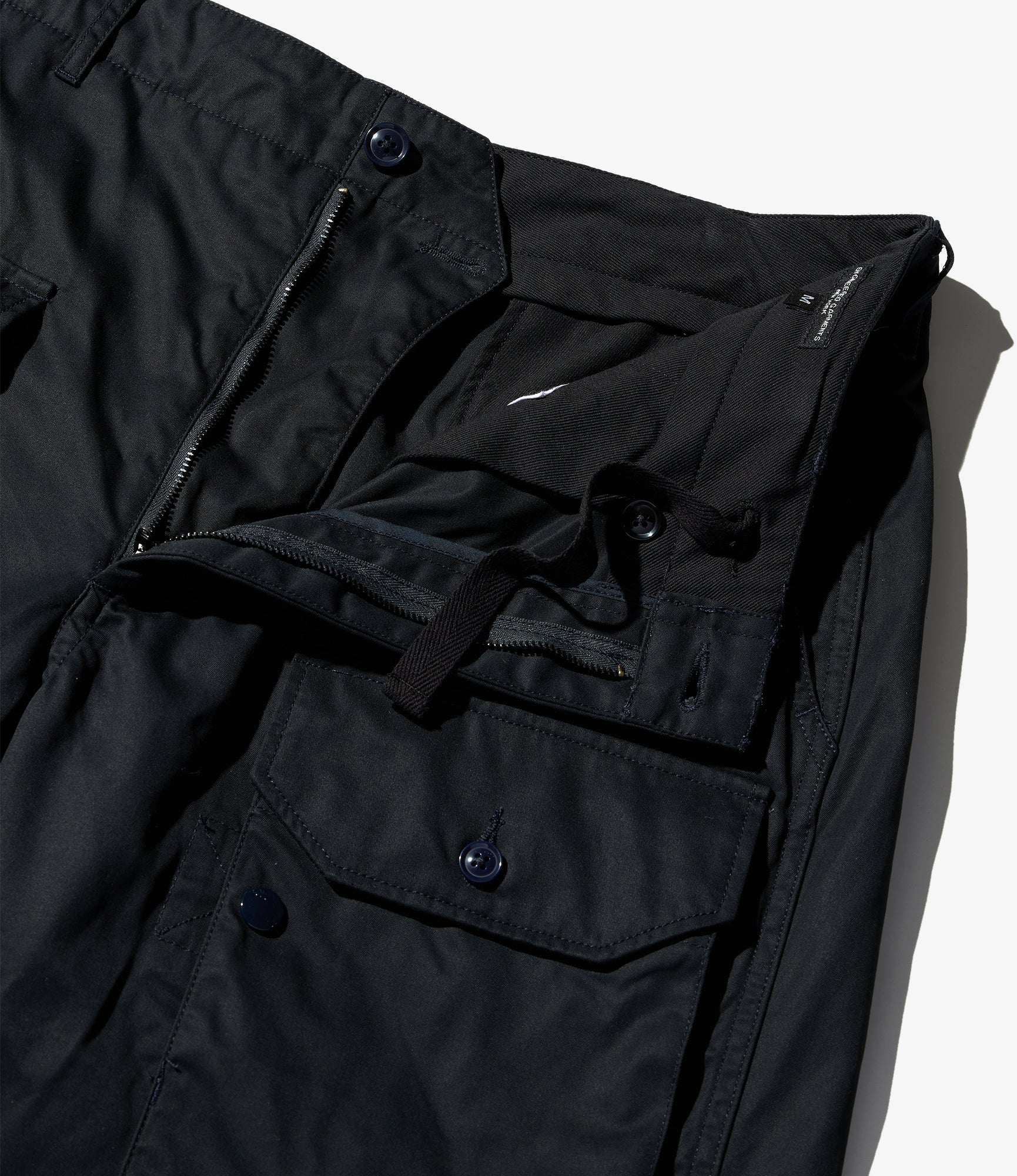 Flight Pant - Dk. Navy Cotton Ventile Twill