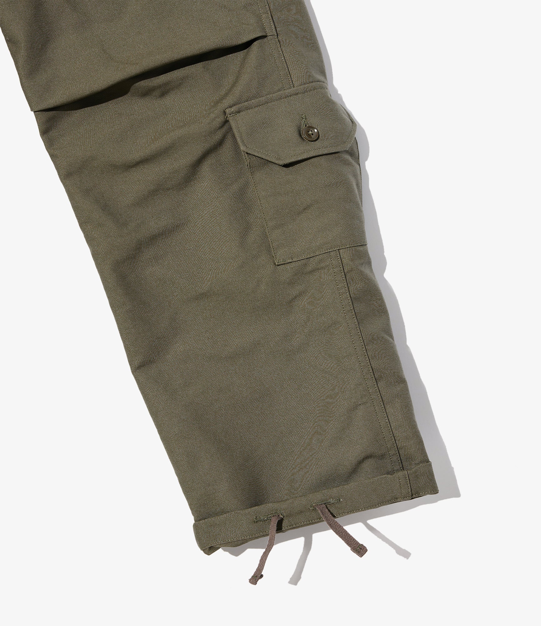 Flight Pant - Olive Cotton Double Cloth