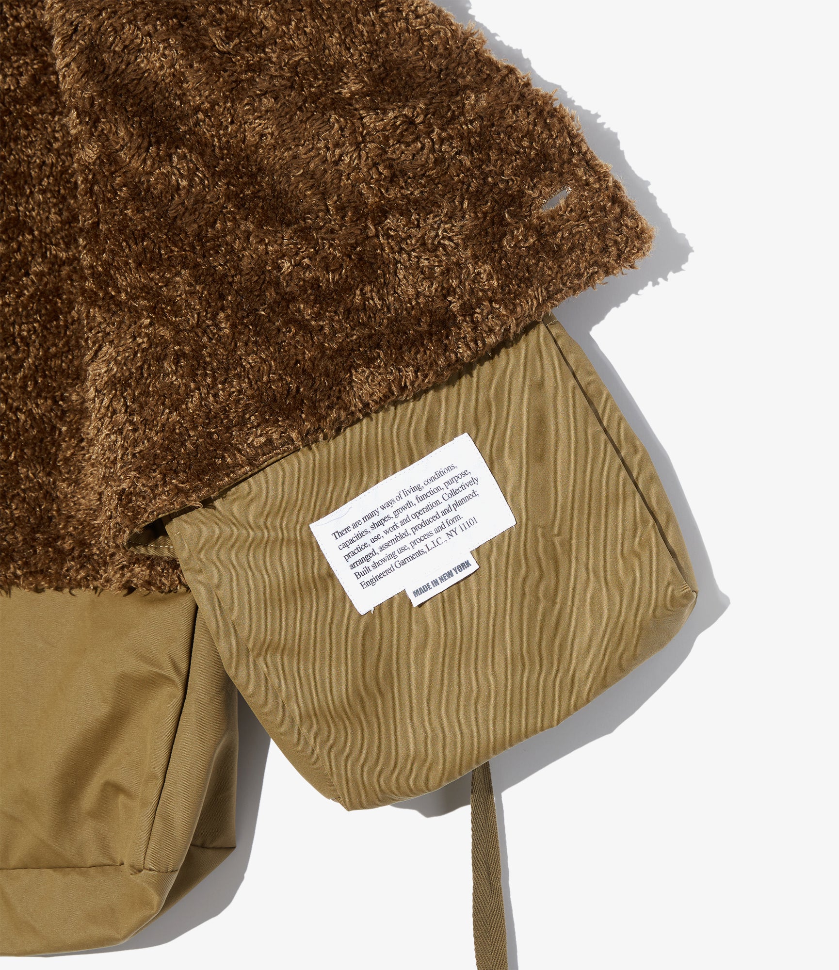 Fowl Vest - Khaki Coated Nyco Twill