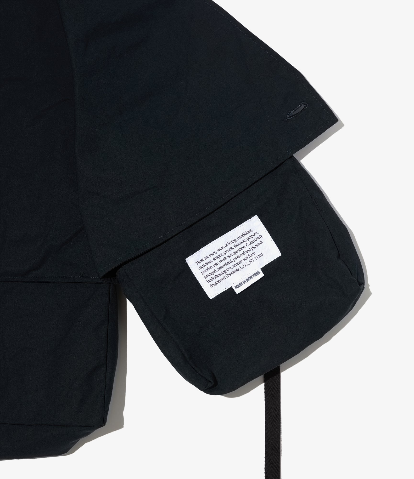 Fowl Vest - Dk. Navy Cotton Heavy Poplin